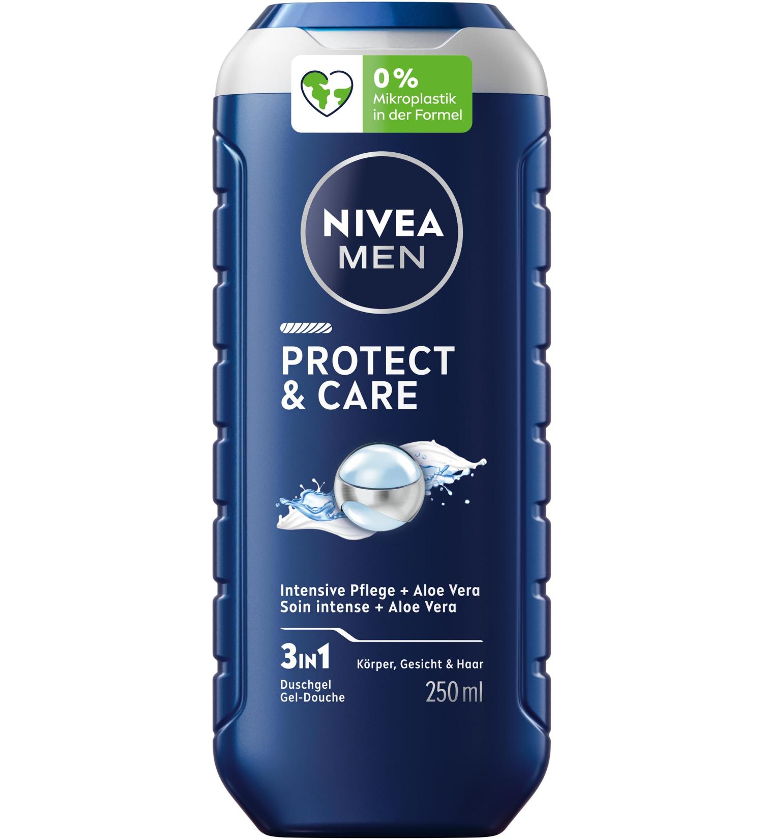 NIVEA MEN NIVEA MEN Shower Gel 3 in 1 Protect & Care 250 ml