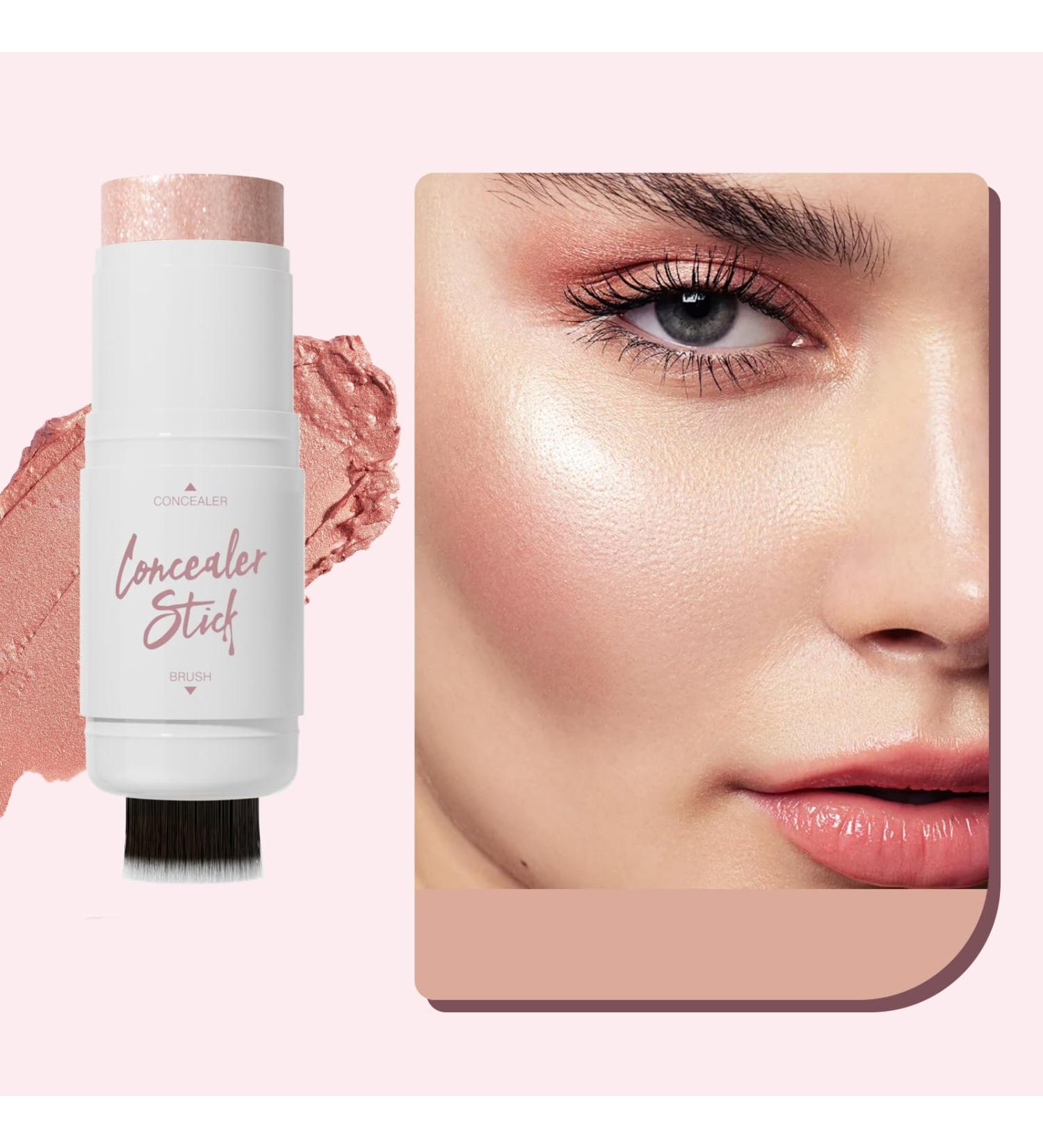 Dual-Ended Stick Face Highlighter for Cheeks Makeup Sticks for All Skin Tones - Buy Online on GoSupps.com
