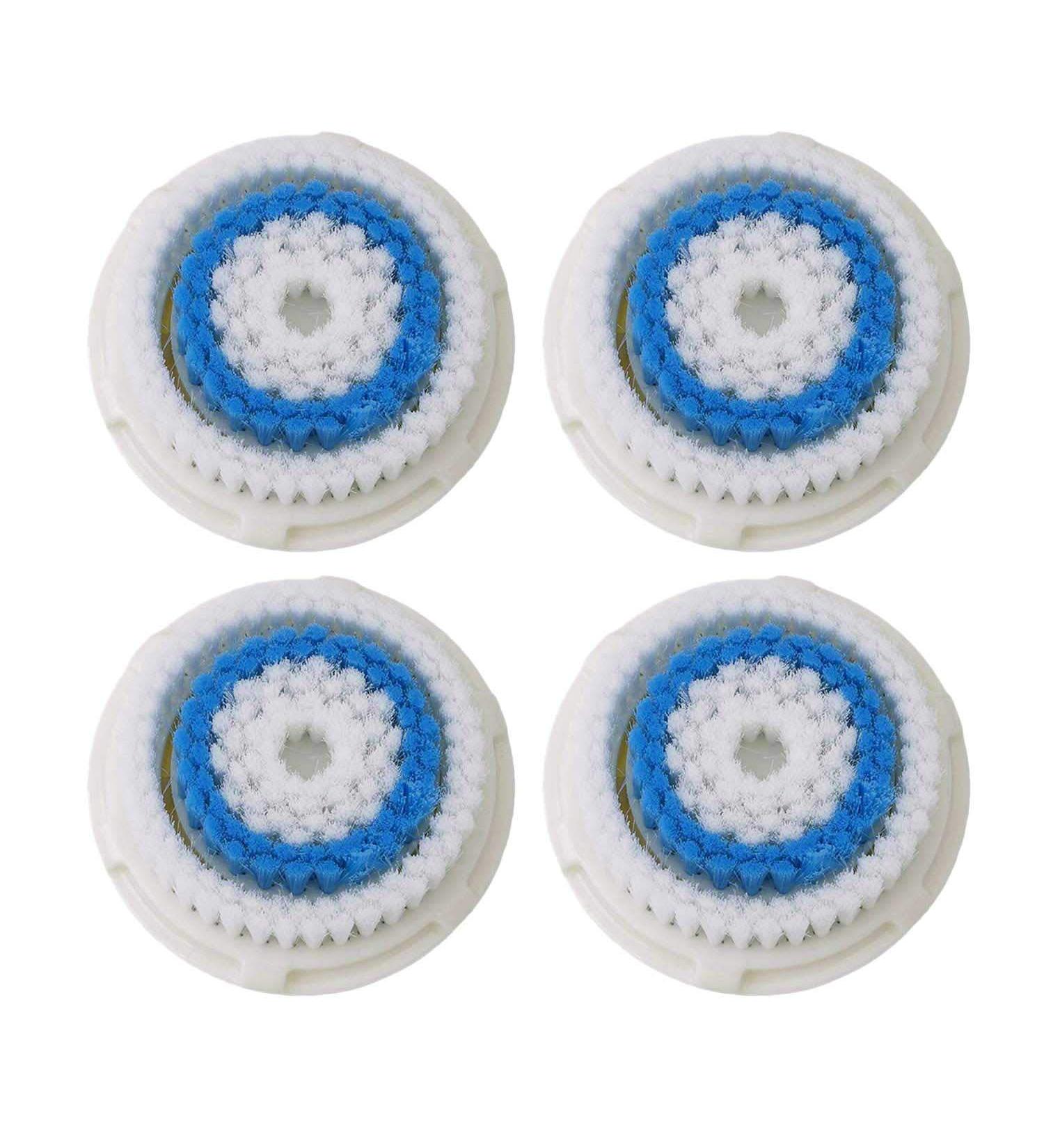 Jiklophg Cleaning Brush Heads Replacement Facial Cleansing Brush Head Replacement for Enlarged Clogged Pores (4 Pieces) - Buy Online on GoSupps.com
