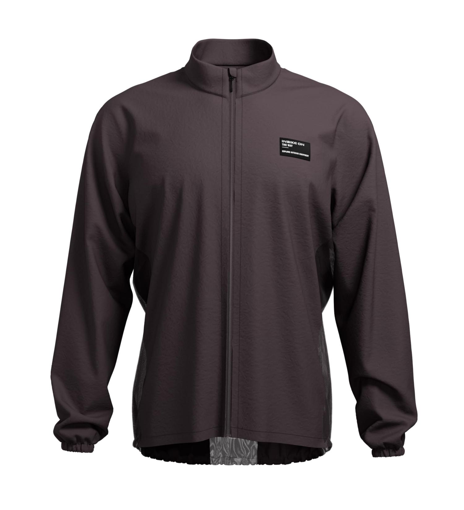 INBIKE Light Windproof Jacket - Reflective Breathable Cycling & Running Gear for Men & Women | Summer Sports Outdoor XXL Brown - Buy Online on GoSupps.com