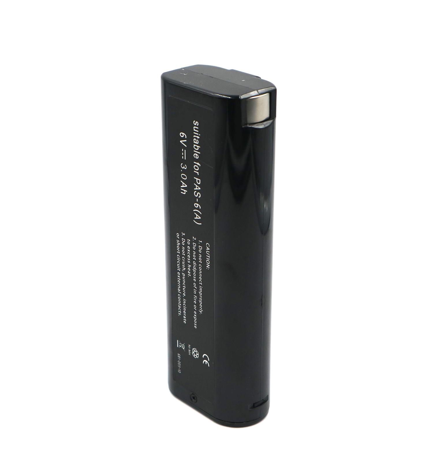 3000mAh PAS 6V NiMH Battery for Paslode - Rechargeable Replacement for 404717 B20544E IM200F18 IM350CT | High Capacity Power Solution - Buy Online on GoSupps.com