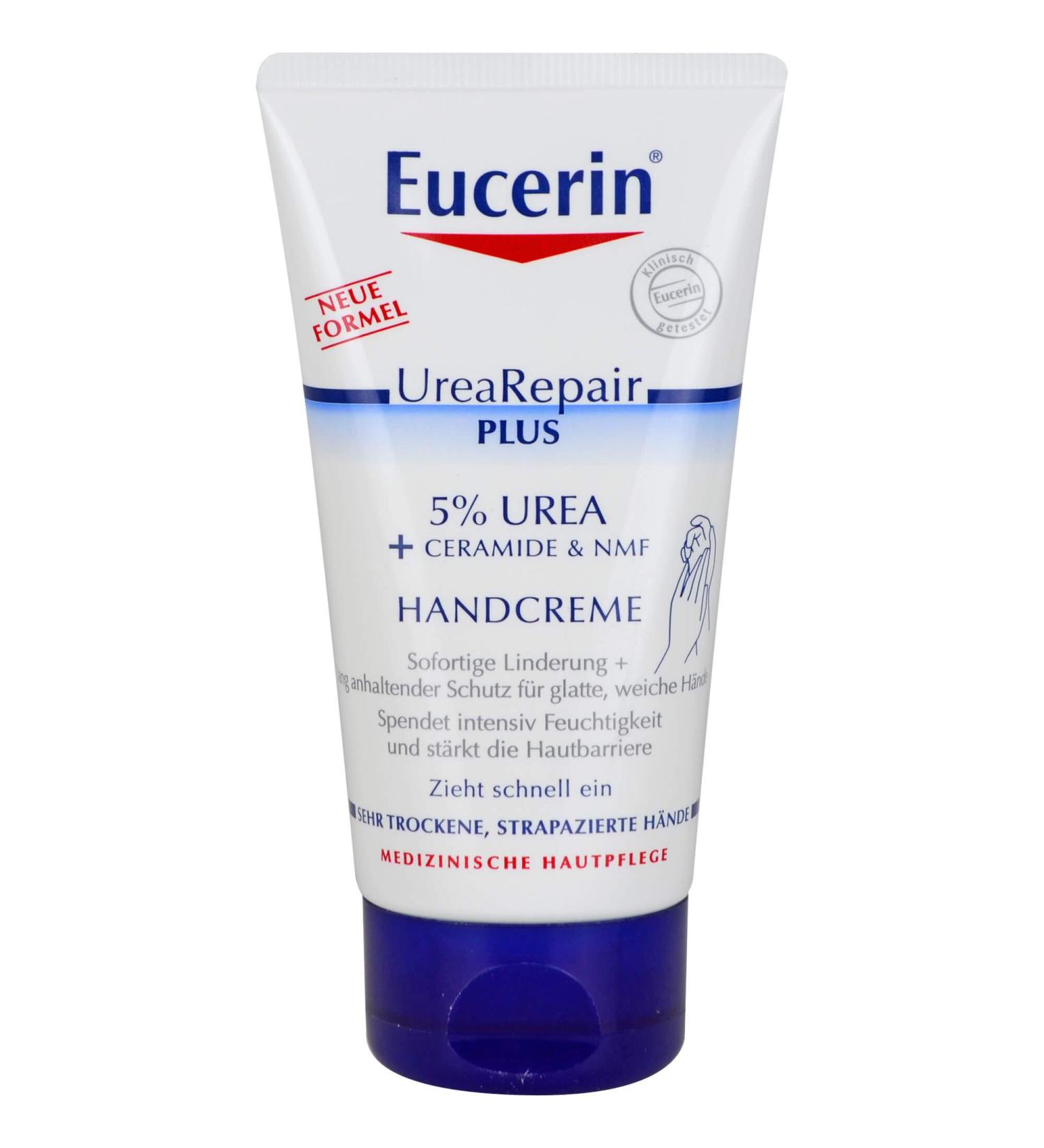 Eucerin UreaRepair plus hand cream 5% 75 ml cream 75 ml (1 pack)