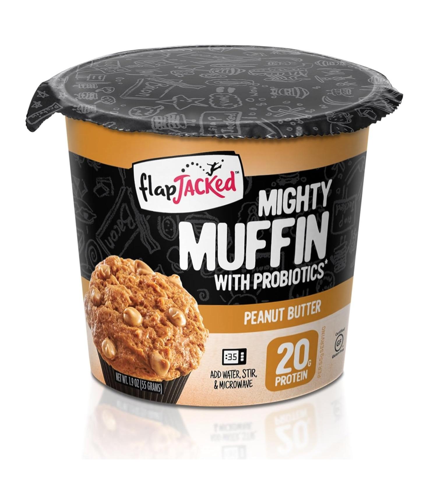 FlapJacked Peanut Butter Muffin Mix - Delicious & Protein-Packed - Buy Online on GoSupps.com