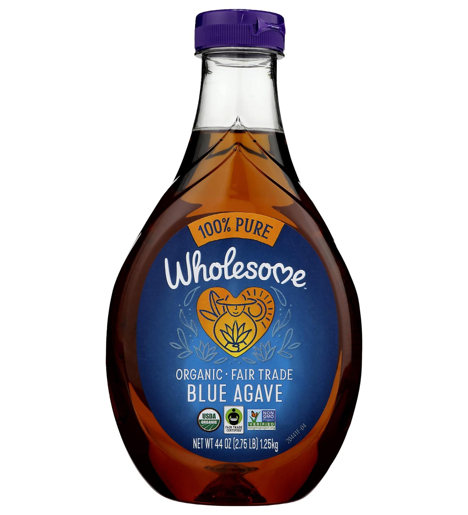 Organic Blue Agave Syrup - 44 oz | Wholesome Sweeteners - Buy Online on GoSupps.com