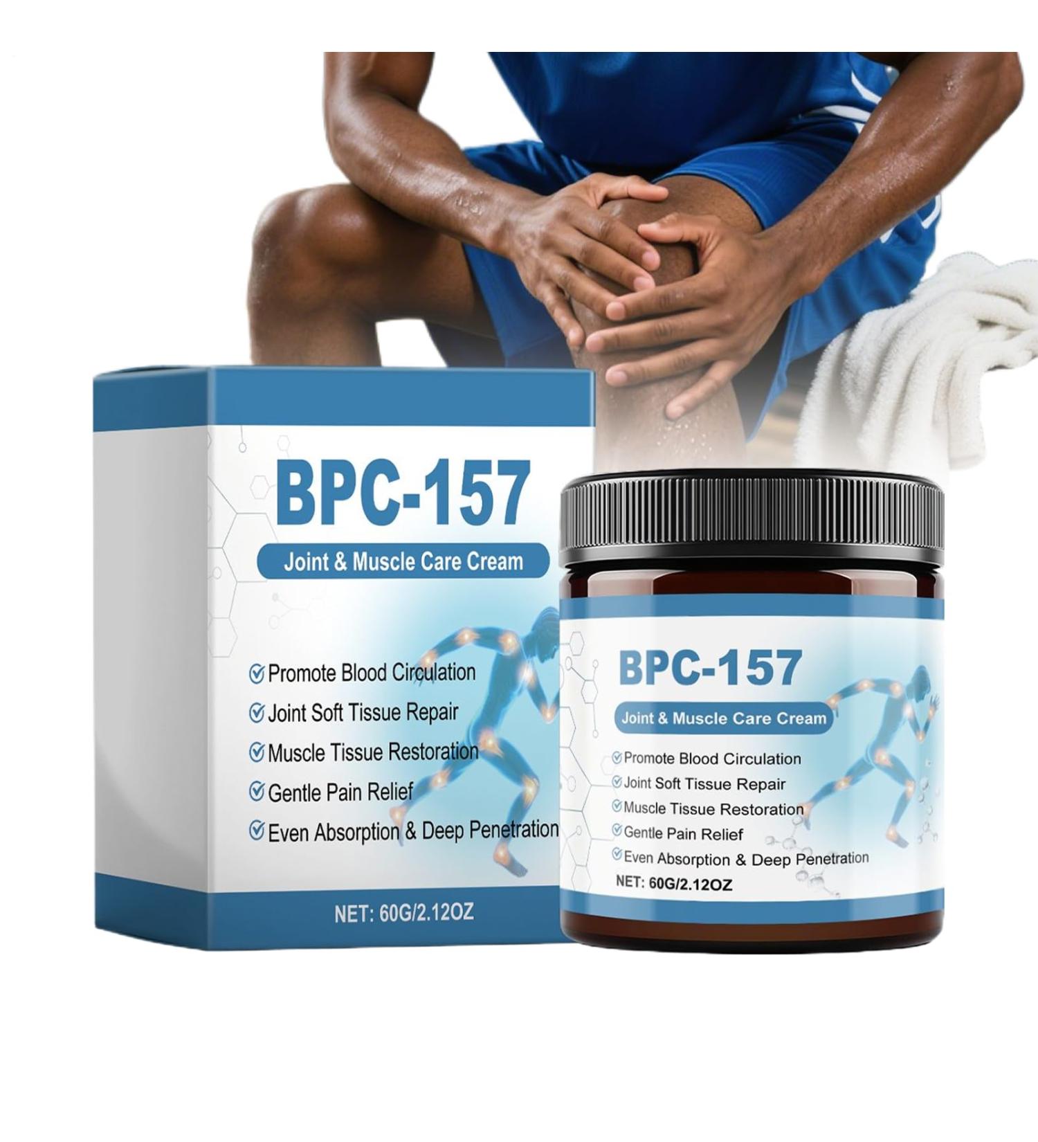  JINGLING JINGLING Joint Pain Relief Cream | 60g Topical Ointment | Care Cream | For women men athletes home travel gym post-workout recovery and - Buy Online on GoSupps.com