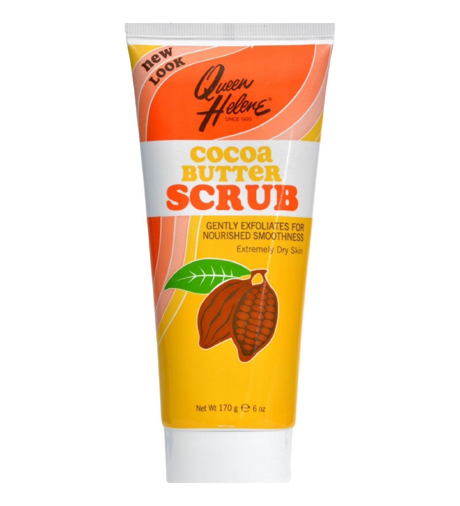 Queen Helene Cocoa Butter Natural Facial Scrub 6 Ounce - 6 per case.