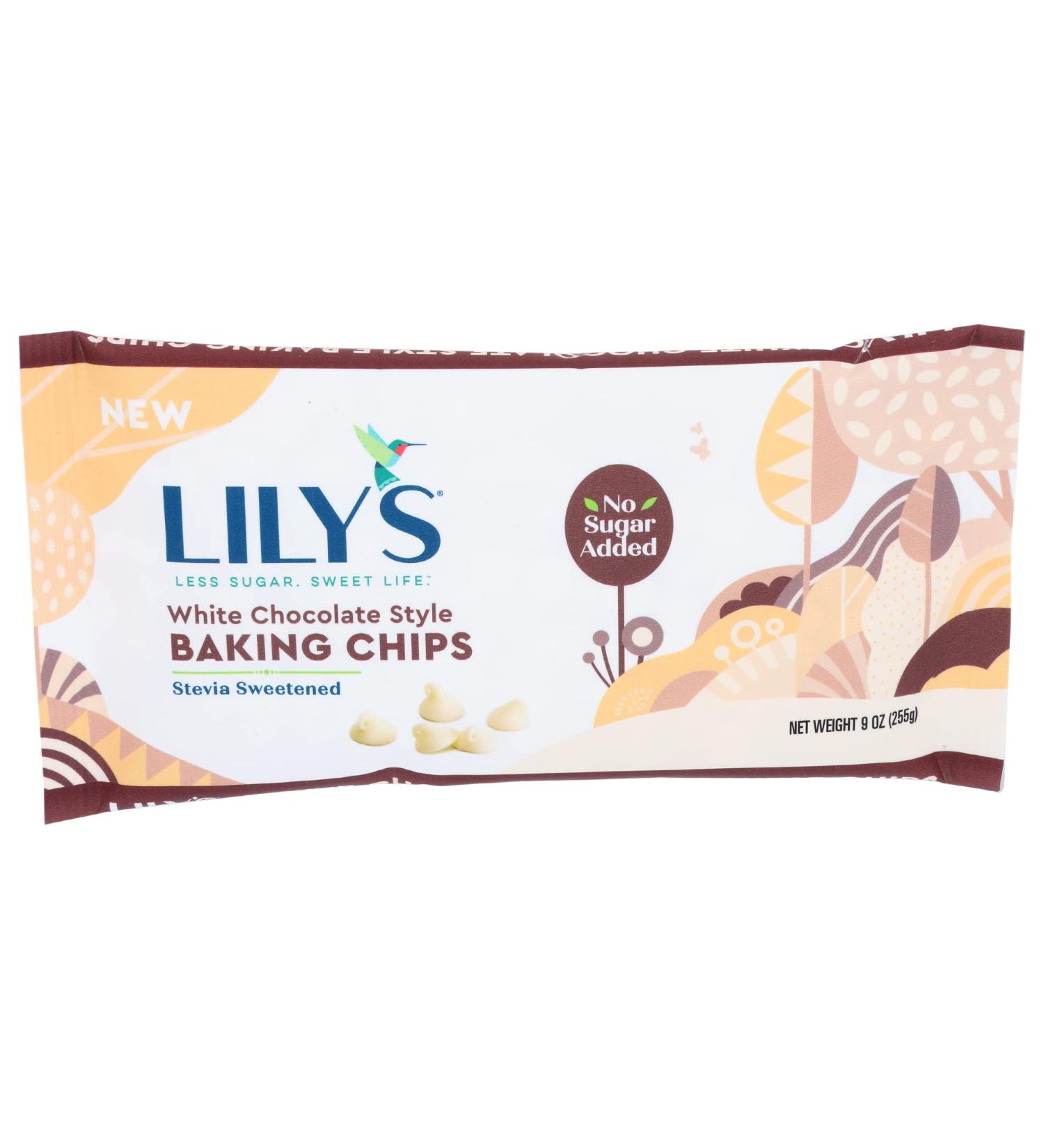 Lily's White Chocolate Style Baking Chips - 9oz - Buy Online on GoSupps.com