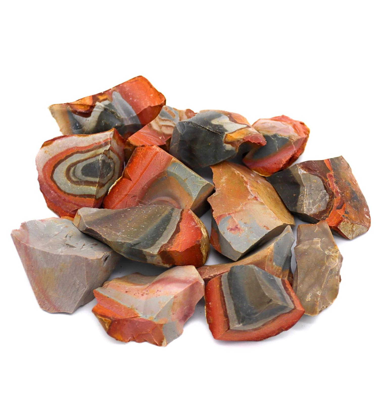 Premium Healing Stones Gemstone Set | Natural Gemstone Crystals for Decoration & Water Treatment | Polychrome Jasper Mineral Stones - 100% Authentic - Buy Online on GoSupps.com