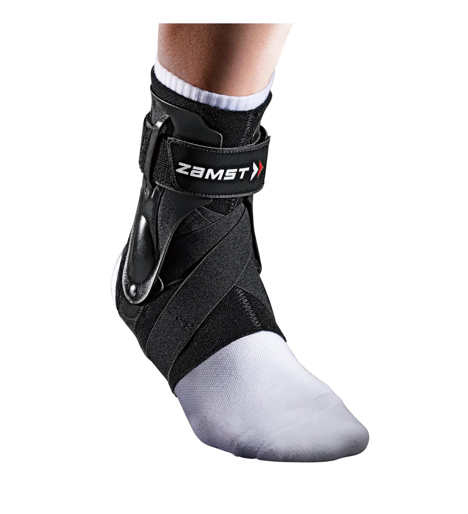 ZAMST A2-DX Ankle Supporter for Basketball Volleyball & Tennis - Right Foot Size M - Black 370602 - Buy Online on GoSupps.com