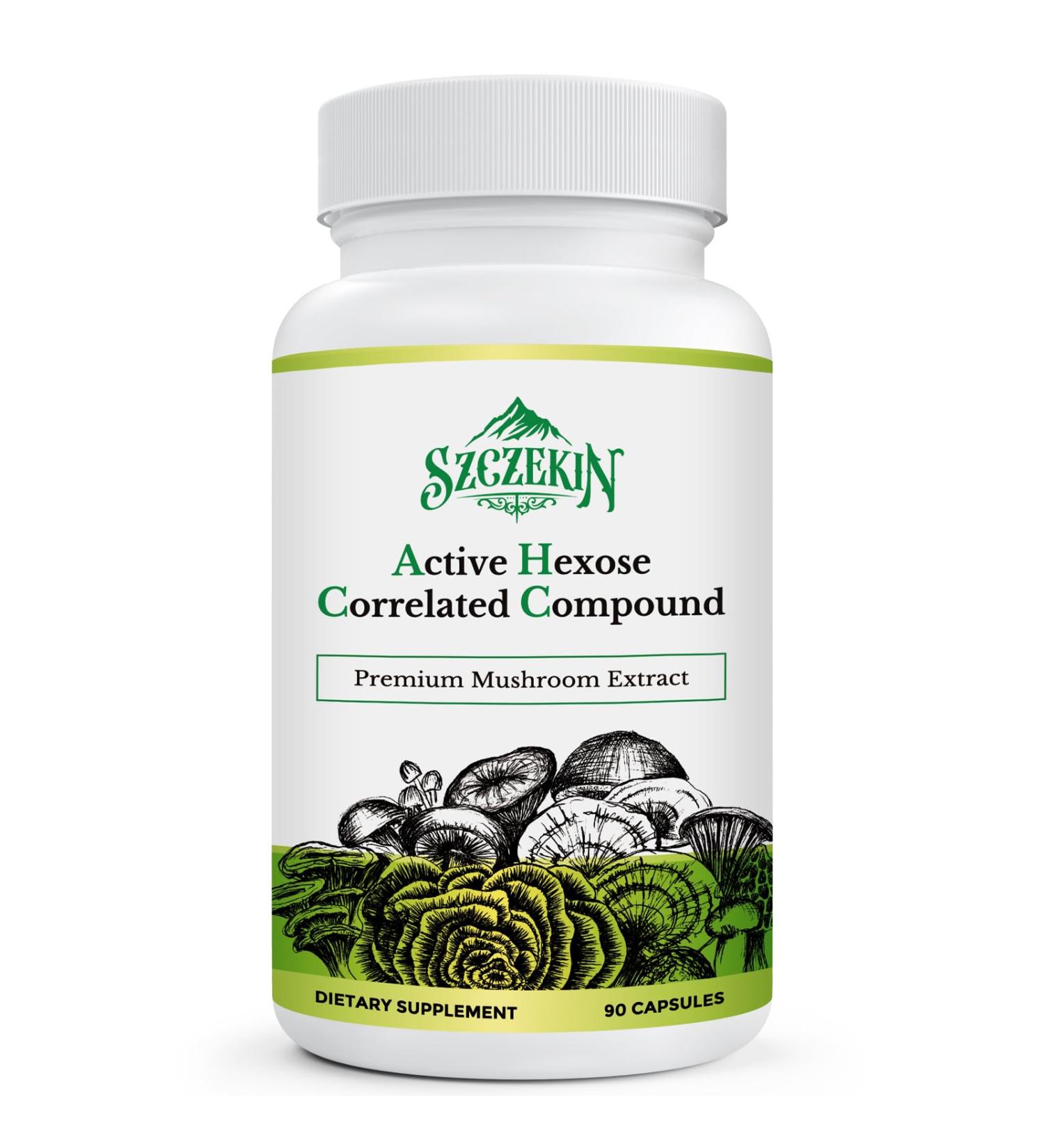 Active Hexose Correlated Compound 1500 mg Supplement Natural 8 Mushroom Extract Supplement Immune System Liver Function Natural Killer and T Cells Activity 90 Veggie Capsules 90 Count (Pack of 1) - Buy Online on GoSupps.com