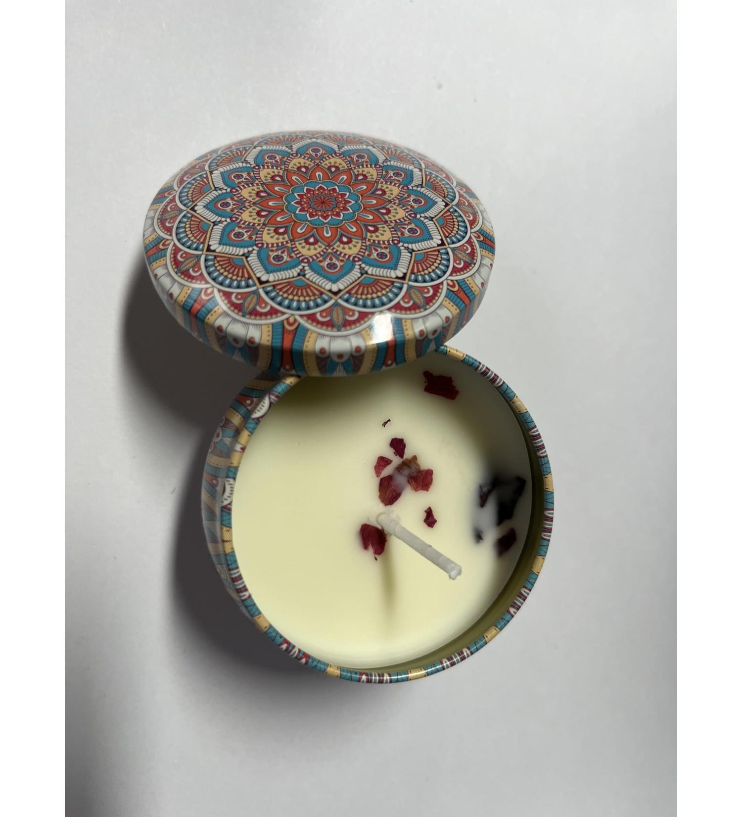 Soy Wax Aromatherapy Candle 2.5oz Masculine Valentine's Scent Scented Candle Gift