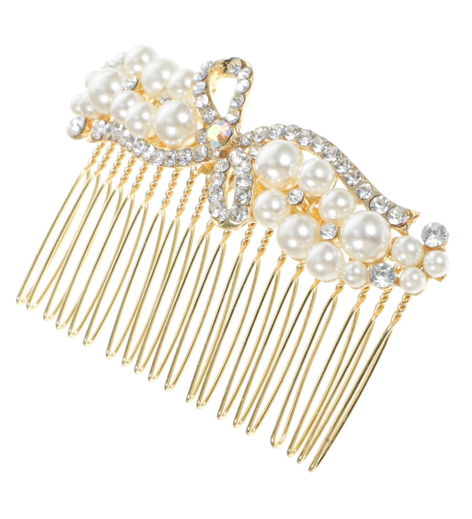 MAGICLULU Alloy Rhinestone Hair Comb Girl Headbands Flower Girl Hair Clip Headbands for Rhinestone Headpiece Hair Accessories Bridal Hair Pin Prom Decorate Rhinestones Bride - Buy Online on GoSupps.com