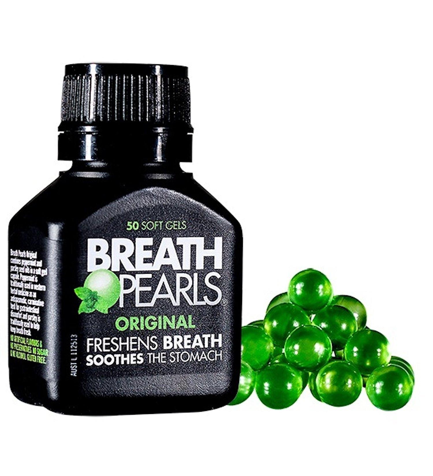 Breath Pearls Original Freshens Breath (50 softgels) (3 Pack)