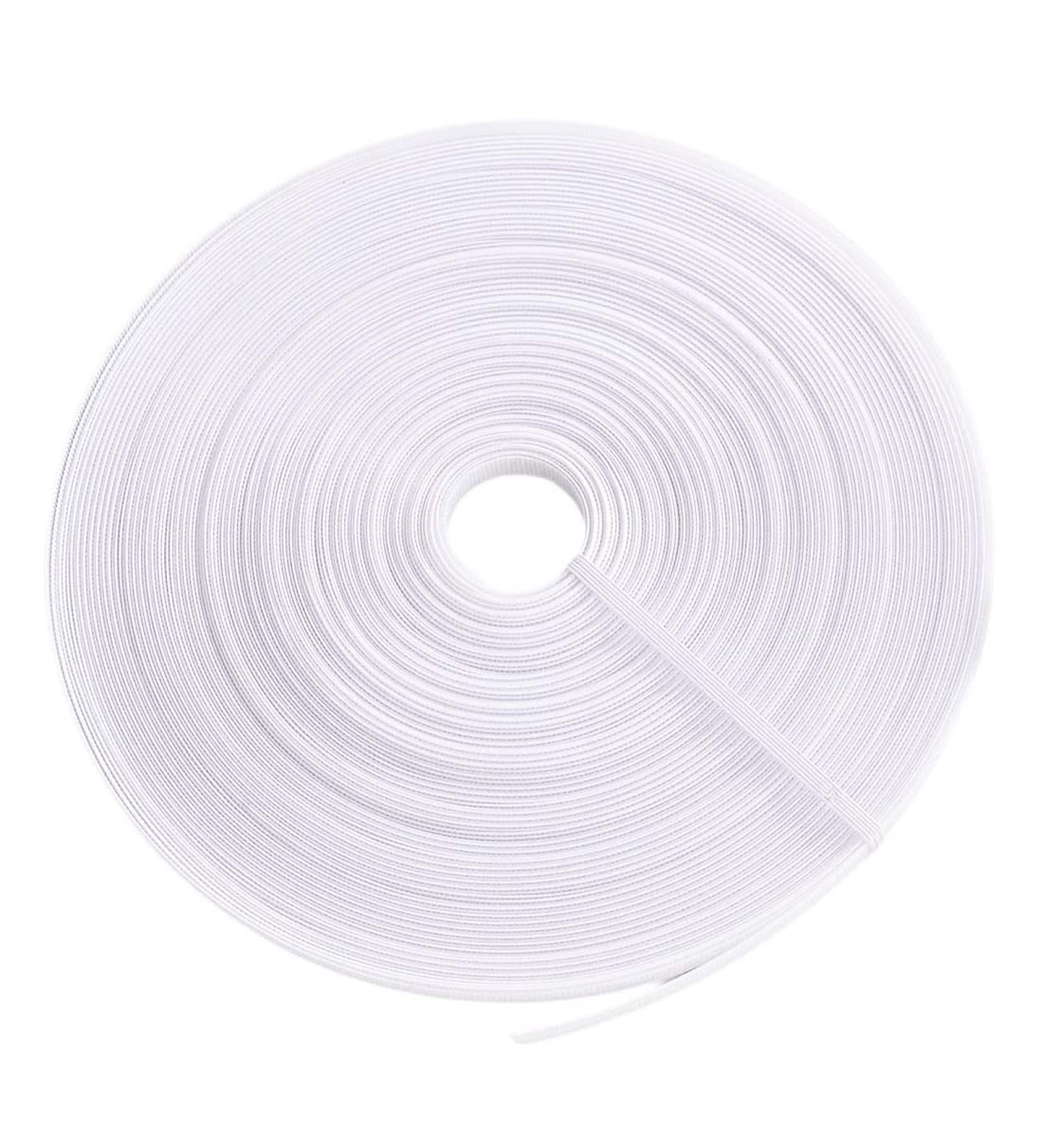 Abbaoww 8mm Polyester Boning - 50 Yards for Corset, Wedding Dress, Bridal Gowns - White - Buy Online on GoSupps.com