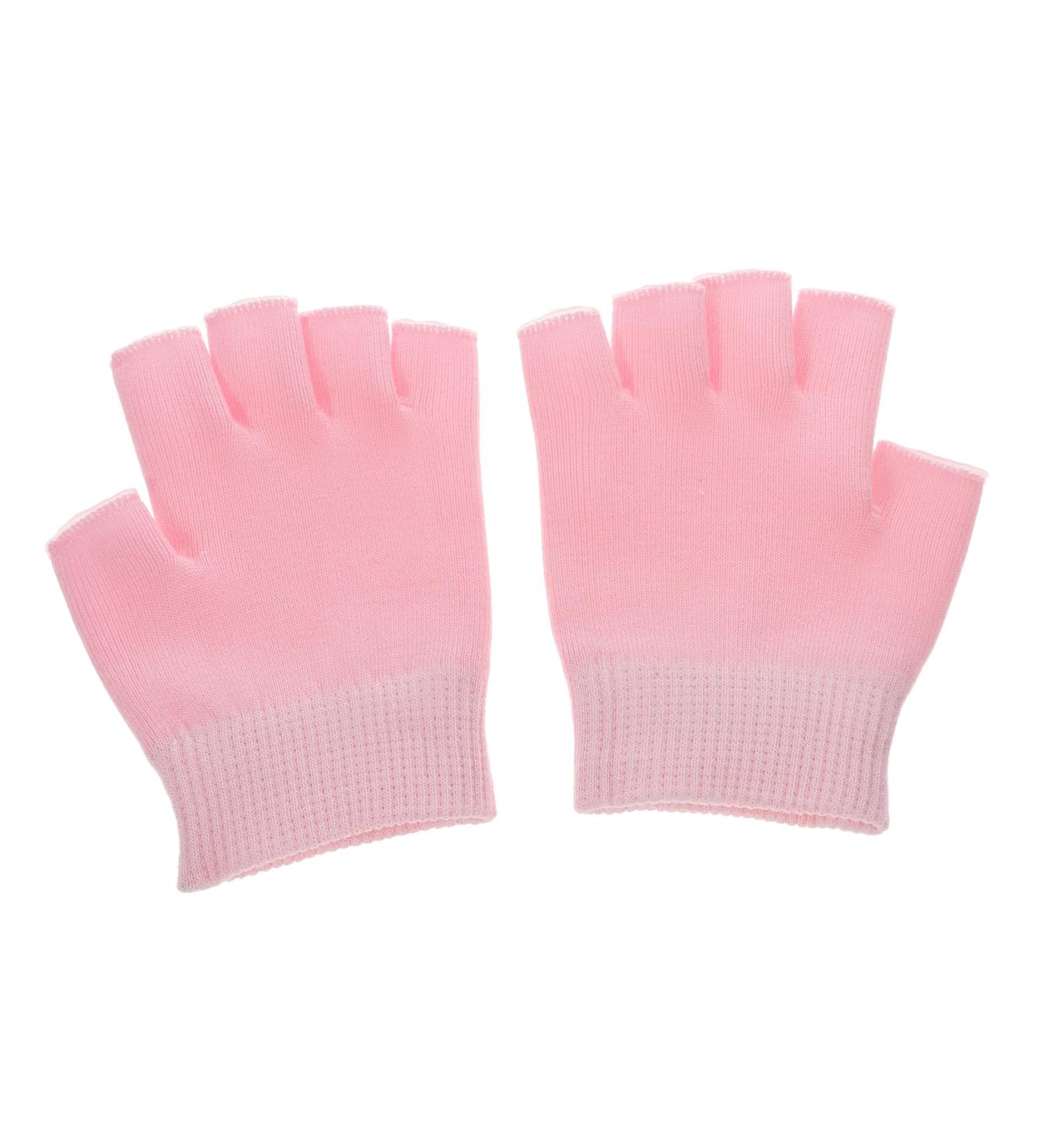 Ipetboom 1 Pair Brush Cleansing Collagen Gel Gloves Moisturizing Fingerless Glove Moisturizing Gel Glove Moisturizer Hand Glove Mittens Dry Hands Pink Hand Man - Buy Online on GoSupps.com