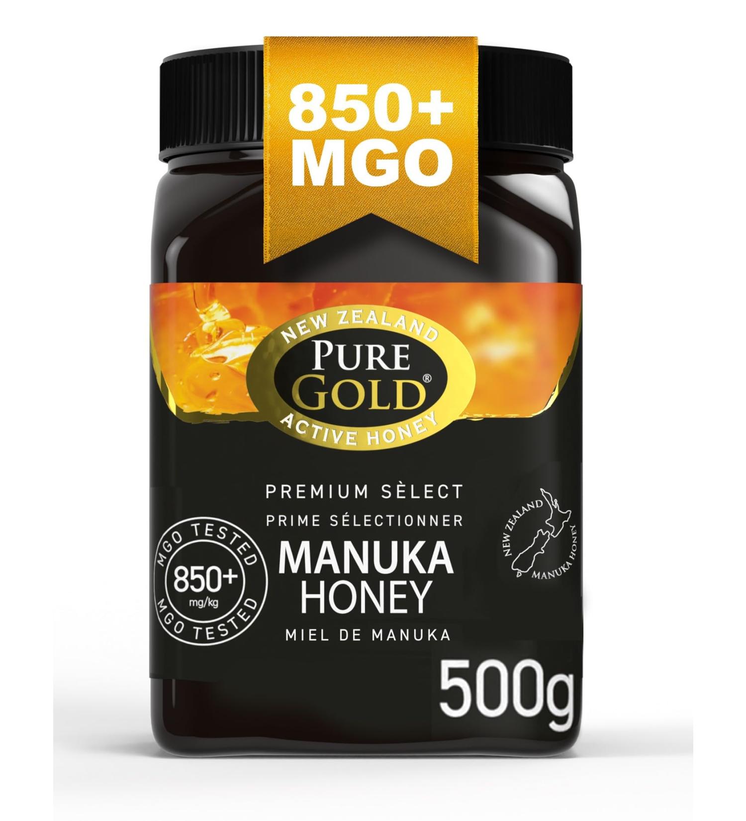 Manuka Honey Premium Select 850+ MGO 500G - Buy Online on GoSupps.com