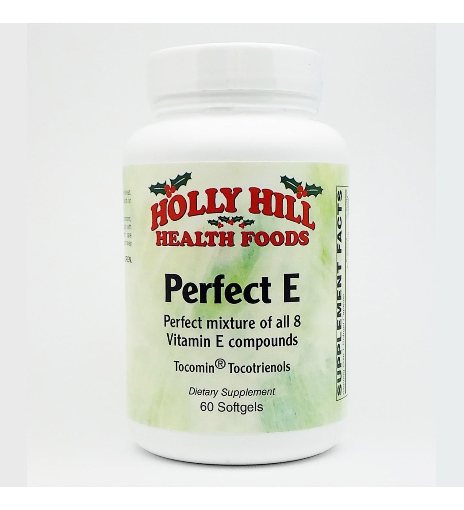 Holly Hill Health Foods Perfect E Compound Softgels - 60 Count (Pack of 1) - Buy Online on GoSupps.com