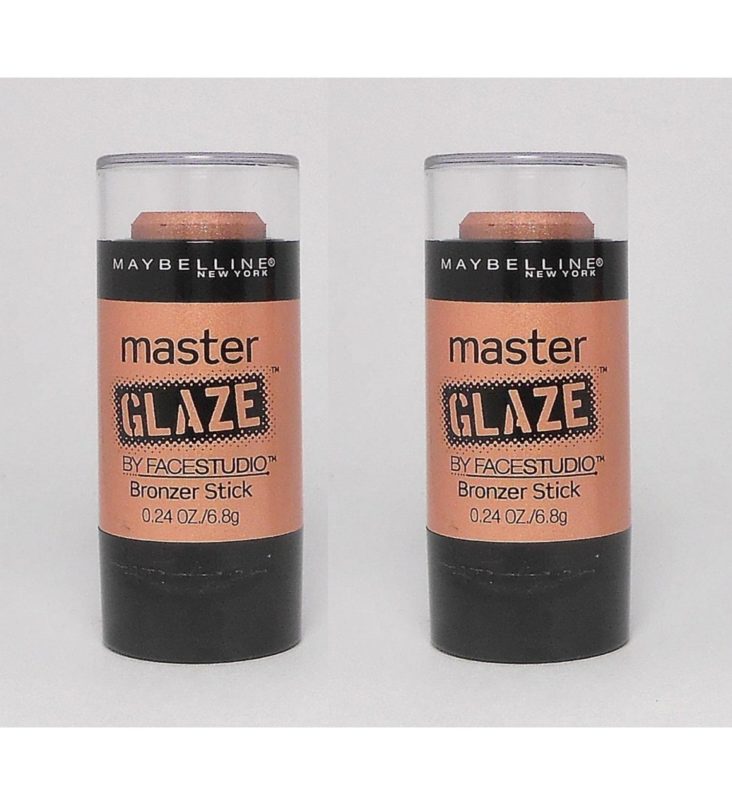 2 Pack Maybelline LE Master Glaze FaceStudio Bronzer 220 Bronzed Blonde