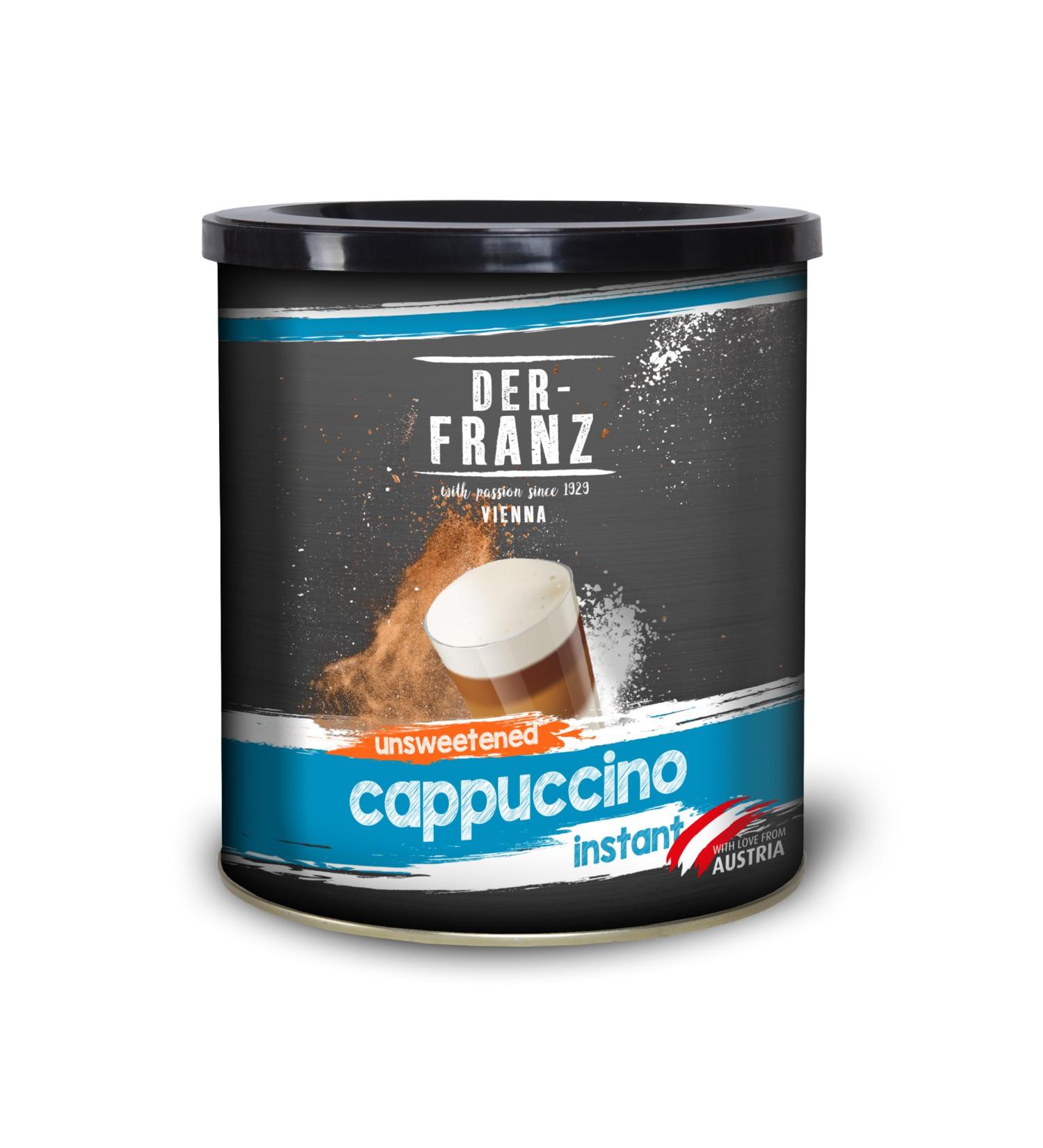Buy Der-Franz Instant Cappuccino Unsweetened 500g - Premium Coffee for Instant Enjoyment | International Shipping Available - Buy Online on GoSupps.com
