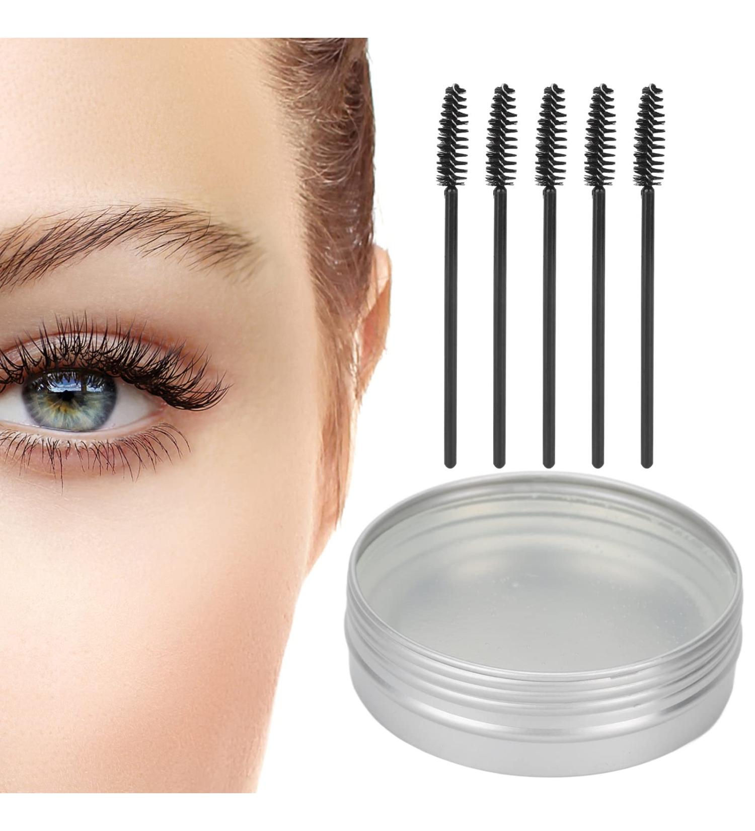 100g Transparent Brow Styling Wax & Clear Gel | Long-Lasting Eyebrow Wax with 5 Brush Tools for Perfect Eyebrows - International Shipping - Buy Online on GoSupps.com