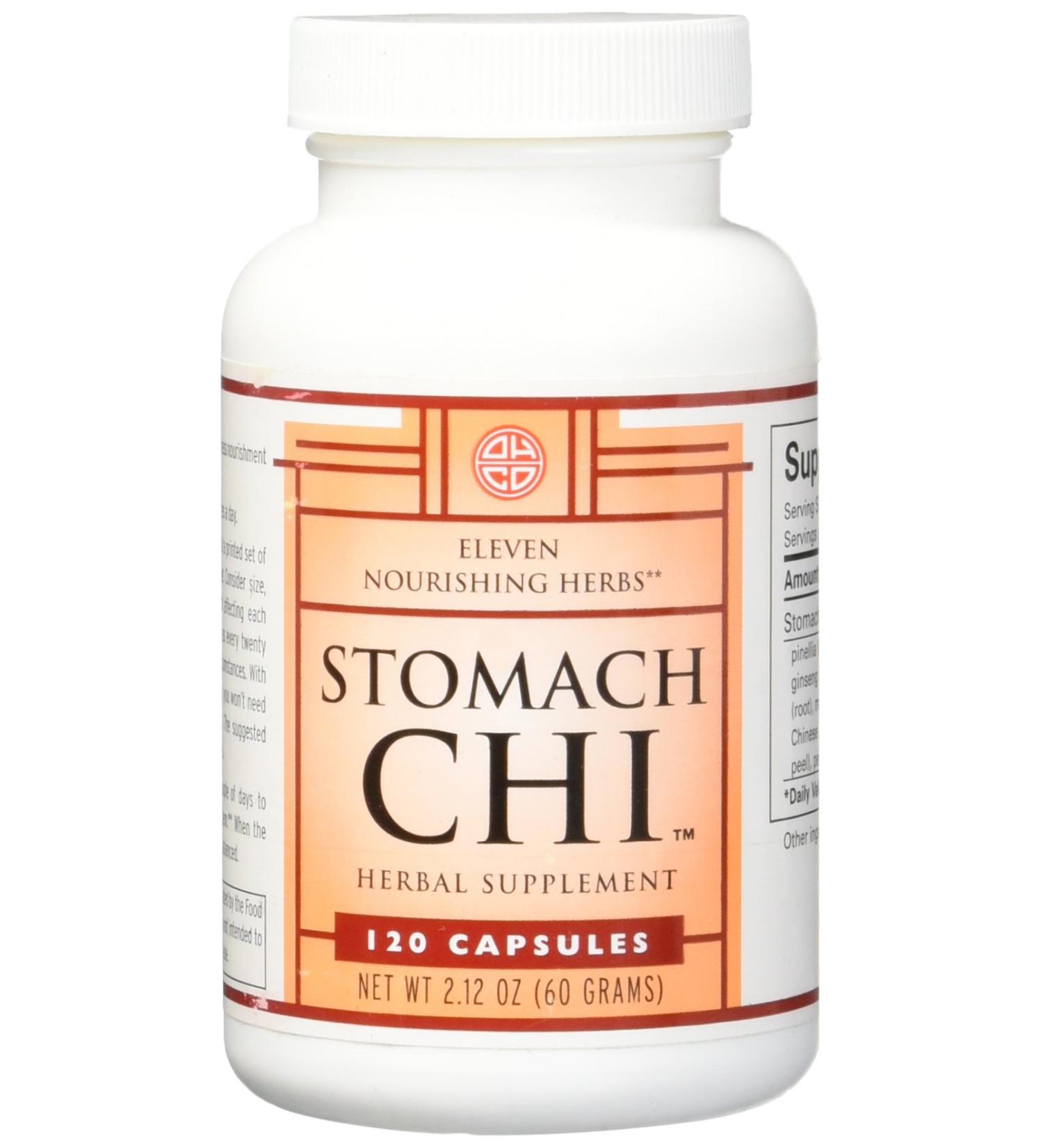 OHCO Stomach Chi - Chinese Herbal Supplement for Digestive Health - Strengthen & Restore Digestive System & Improve Function to Aid Stomach Relief - Natural Digestive Support - 120 Capsules