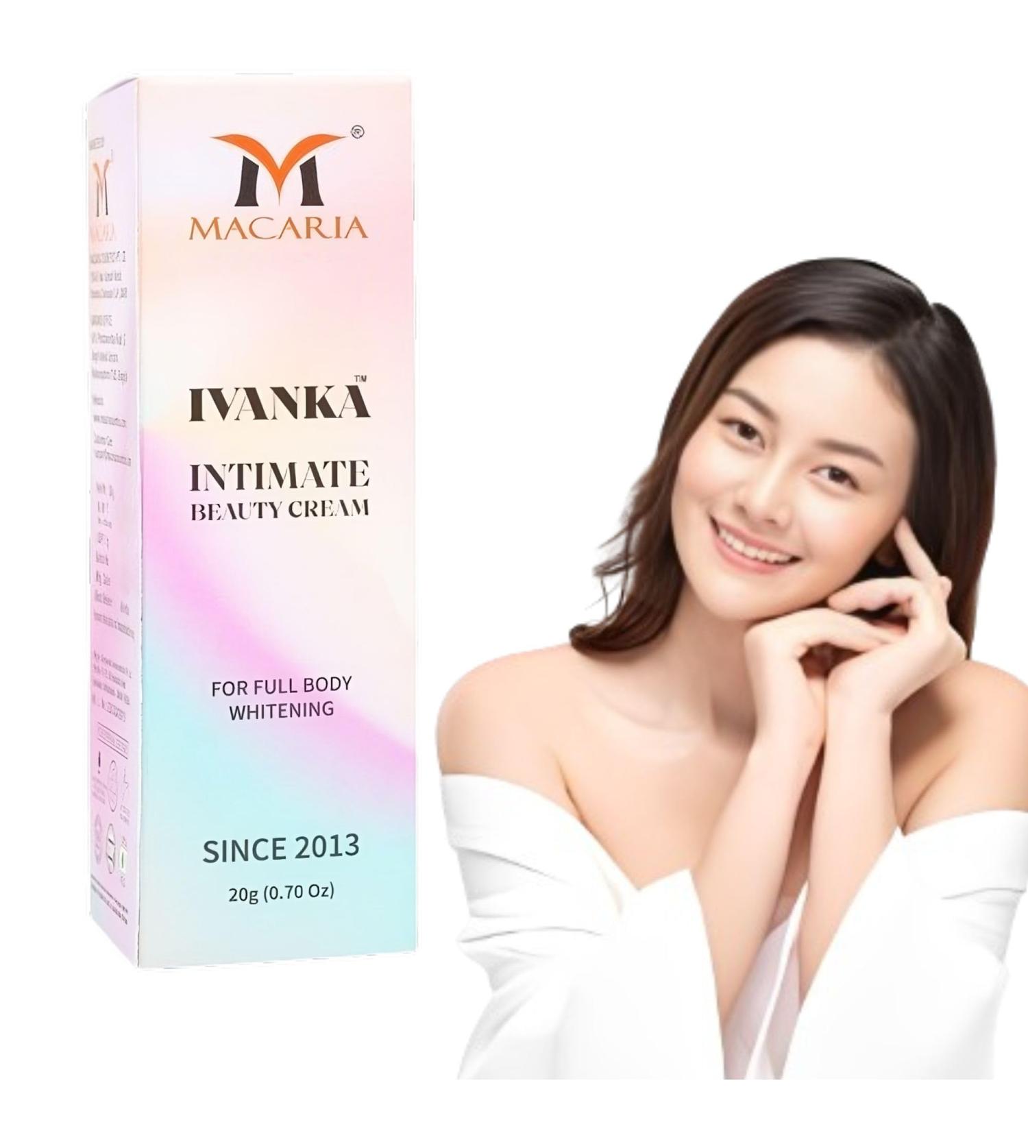 Macaria Cosmetics Ivanka Intimate beauty fairness Night cream by korean technology - Buy Online on GoSupps.com