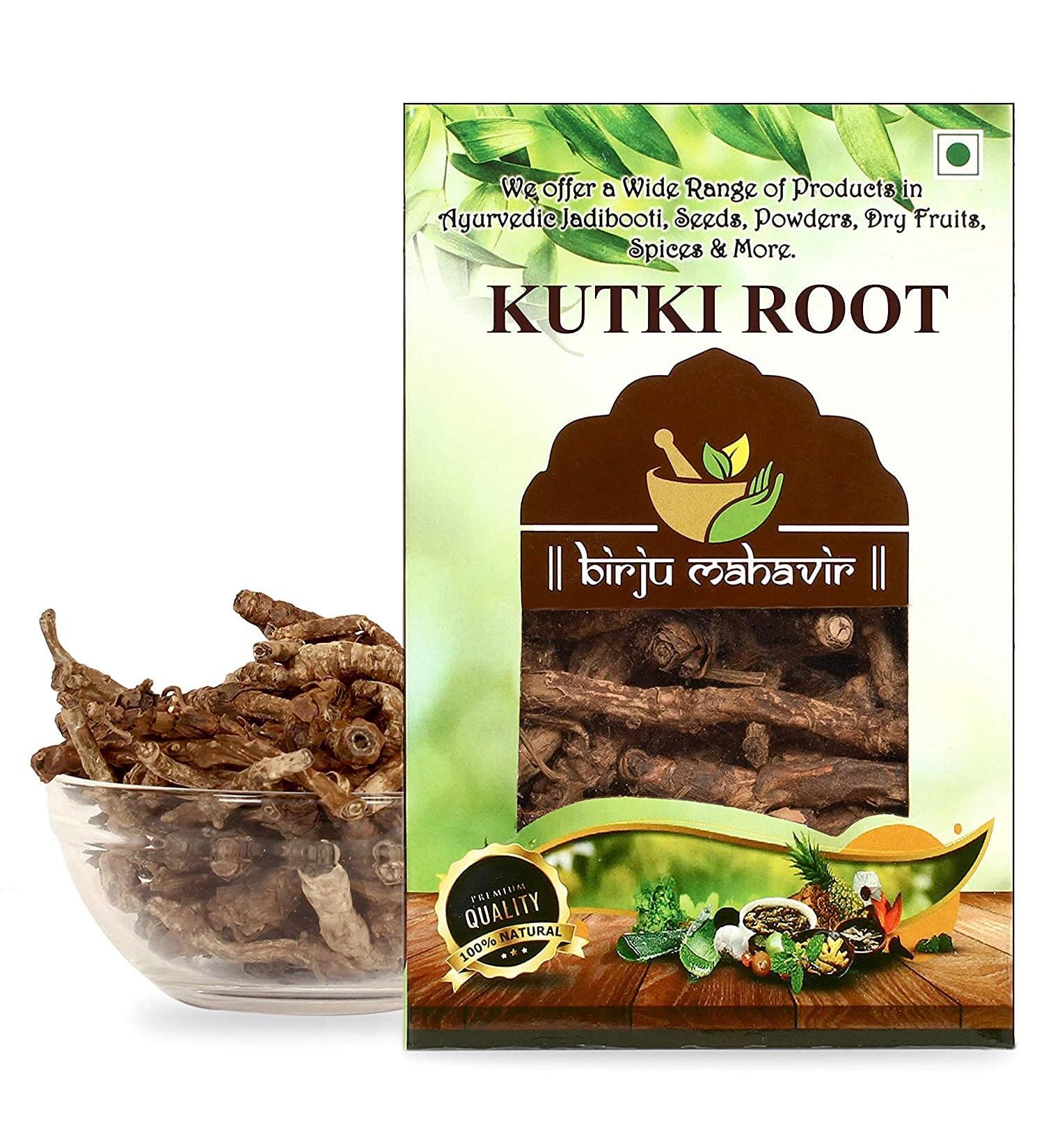 ORGANIZE Birjur Mahavir Kitk Kathu Picrorrorza Kurrrora Kurrora 100 gr Navi Nature BMKB26 - Buy Online on GoSupps.com