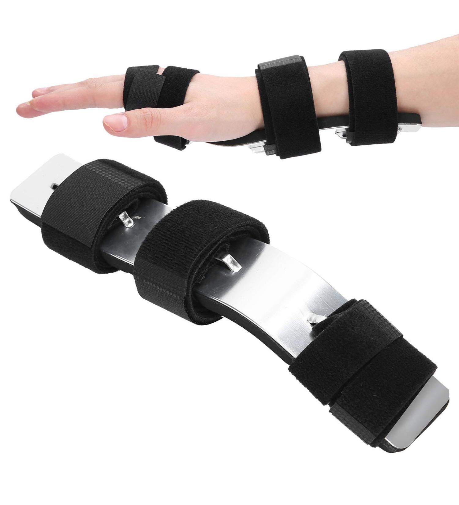Orthopedic Wrist Brace Orthosis - Adjustable Support for Carpal Tunnel Hand Stabilization & Wrist Fixation - International Shipping Available - Buy Online on GoSupps.com