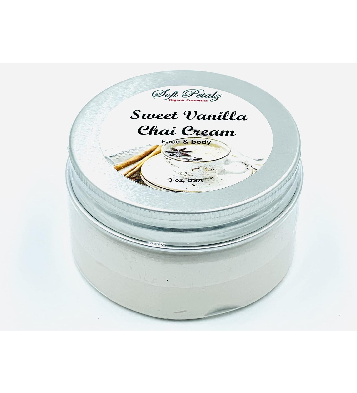 Vanilla Chai Latte Face & Body Cream - Nourishing Moisturizer for All Skin Types | International Shipping Available - Buy Online on GoSupps.com
