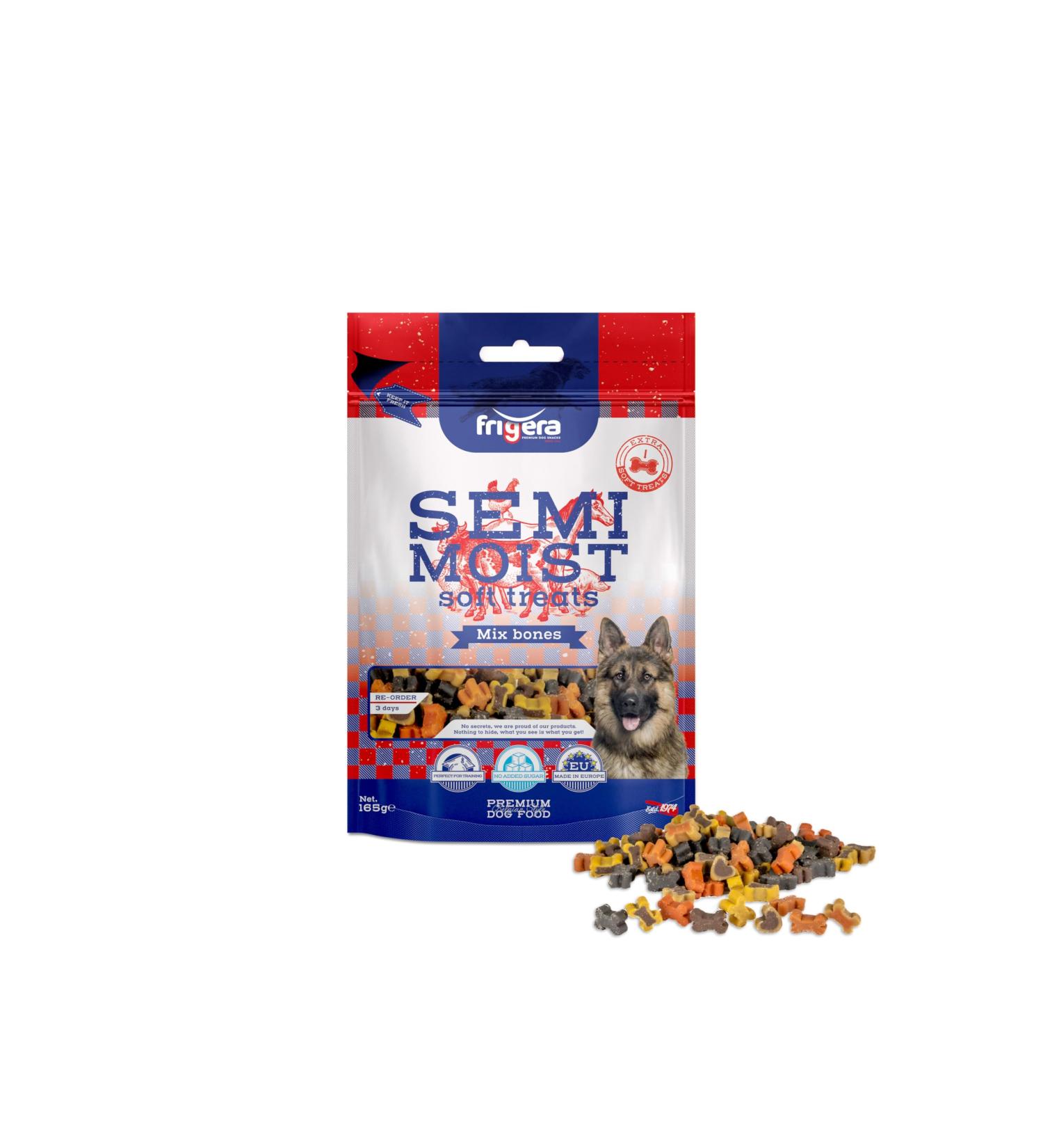Dry Food for Cold Dogs - Semi-Moist Treat Soft Mix Bones 165g - (402285861226) /Dogs - Buy Online on GoSupps.com