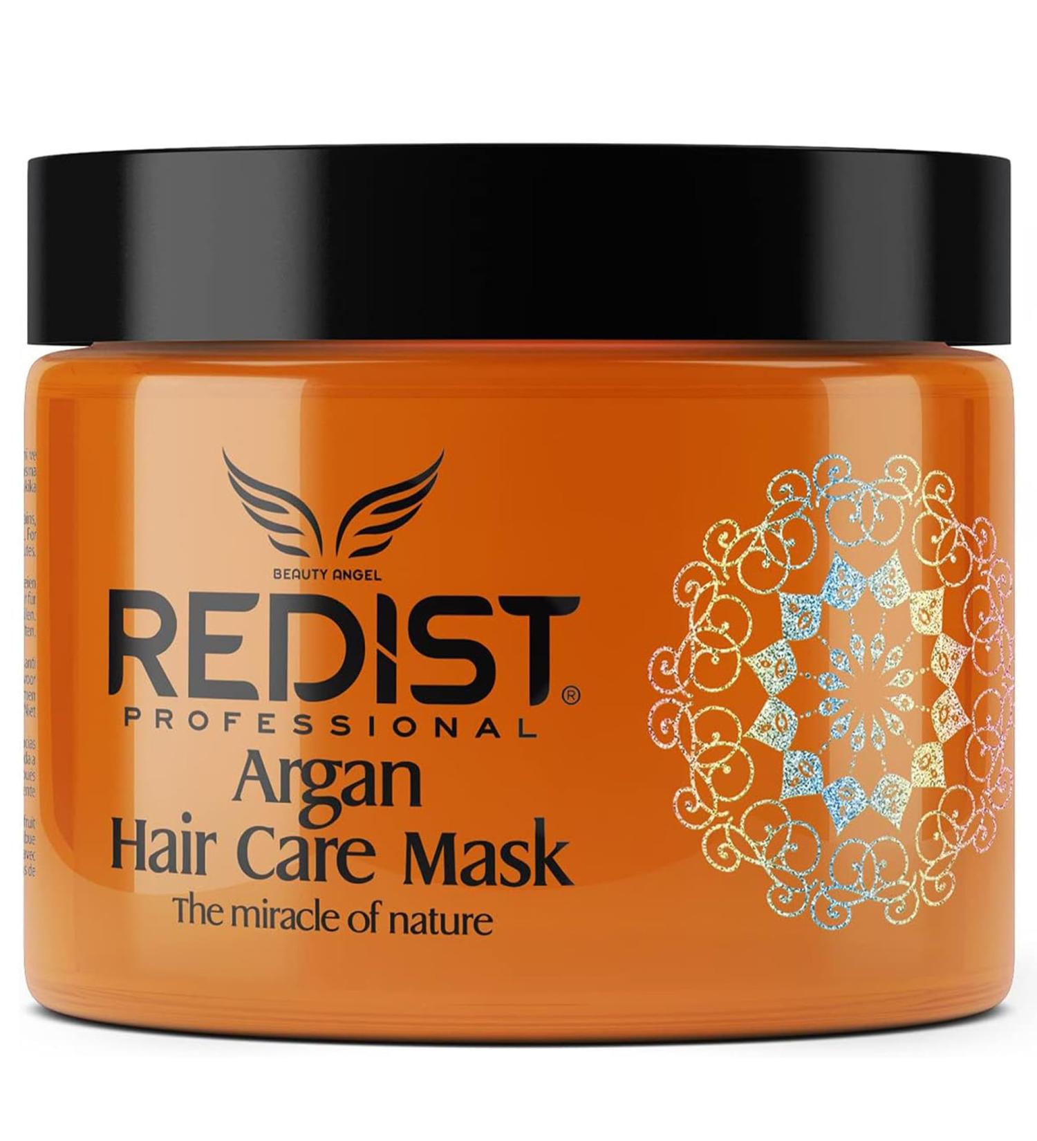 Redist Argan Hair Care Mask 500ml | Nourishing Argan Oil Hair Treatment | Repair & Hydrate Dry Stressed Hair | Shine & Moisture for Healthy Hair - Buy Online on GoSupps.com