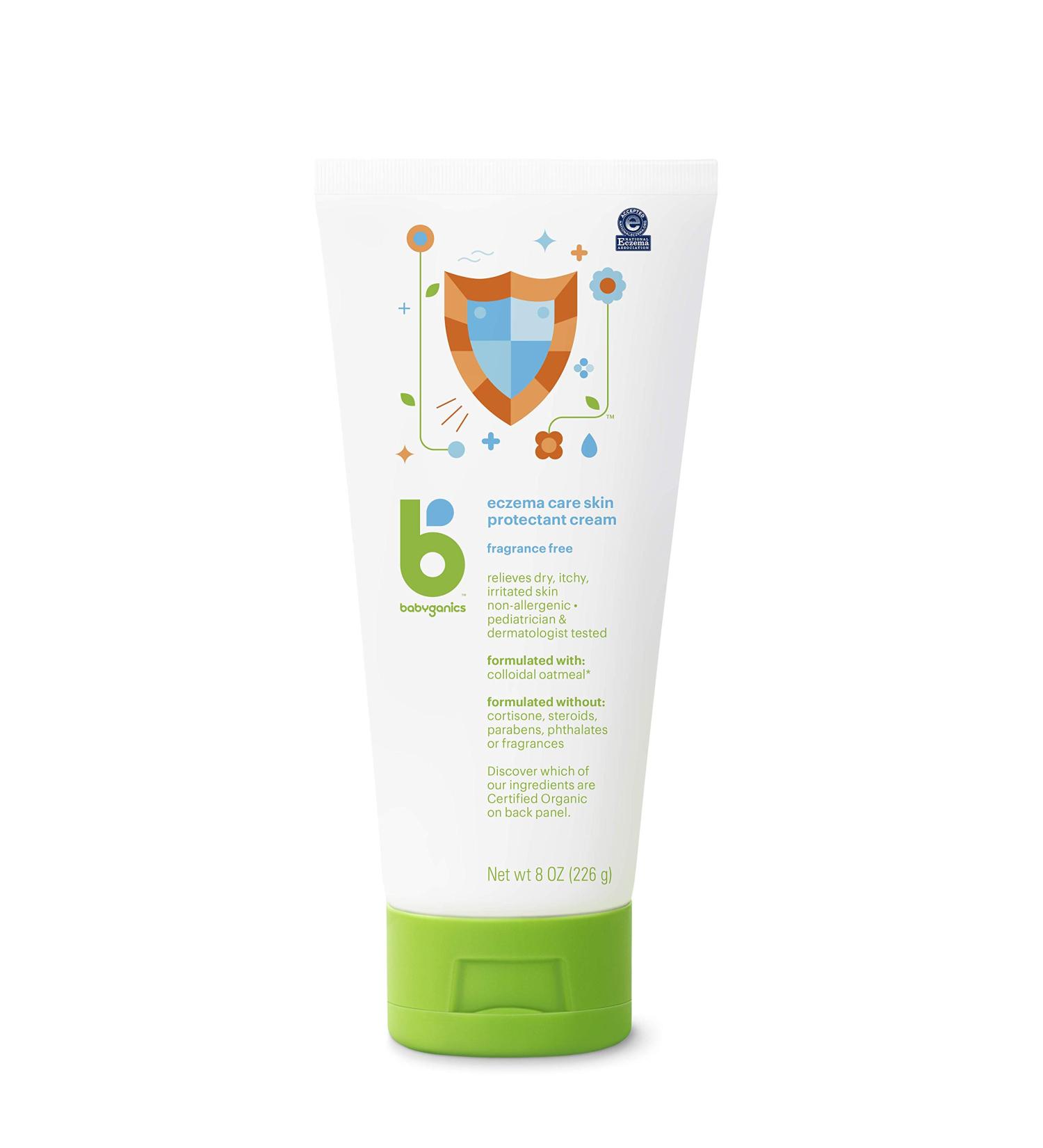 Babyganics Eczema Lotion Fragrance Free 8oz - Soothing Relief for Sensitive Skin - Buy Online on GoSupps.com