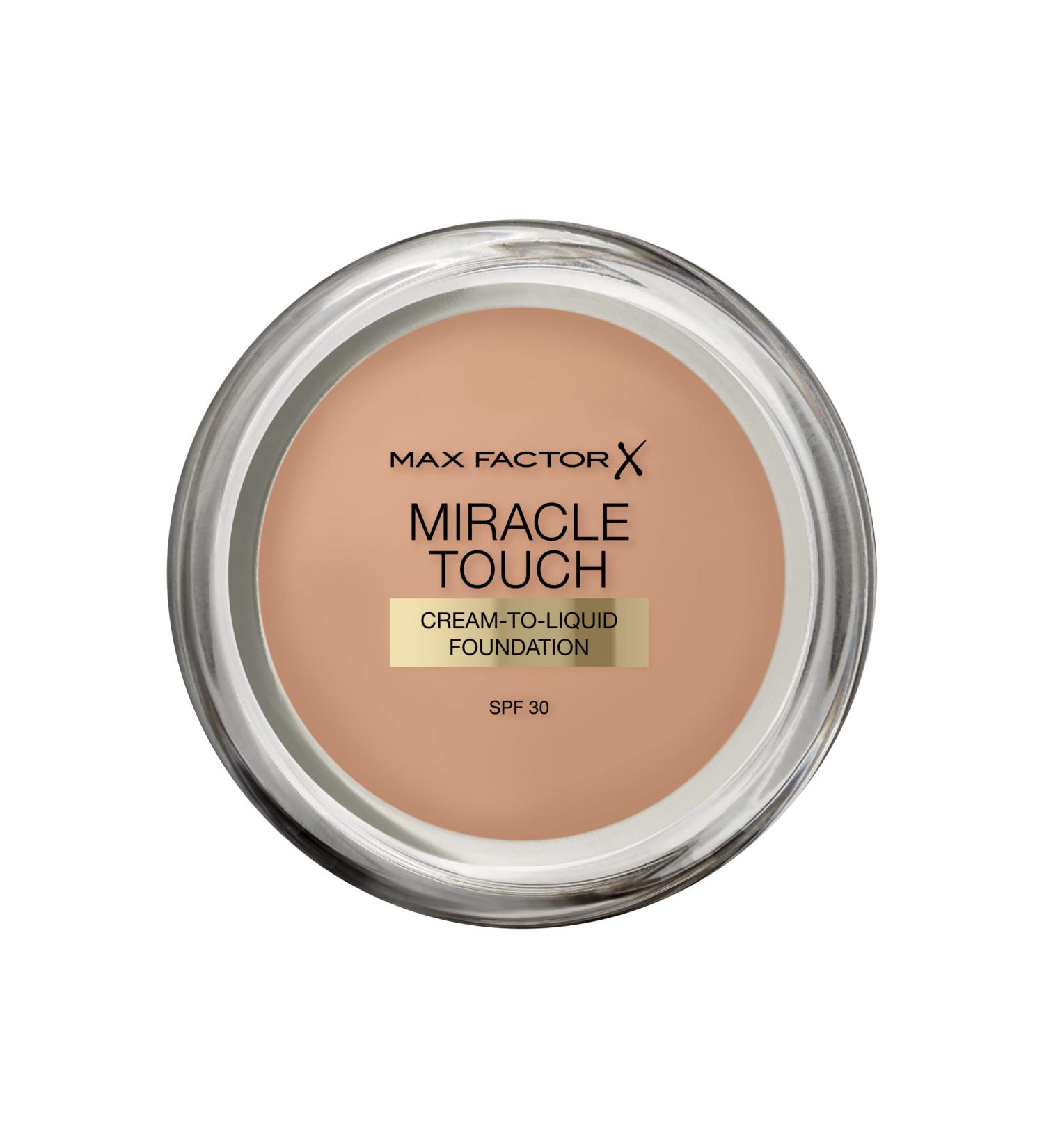 Max Factor Miracle Touch Foundation SPF 30 with Hyaluronic Acid 80 Bronze - 1 Count - Buy Online on GoSupps.com
