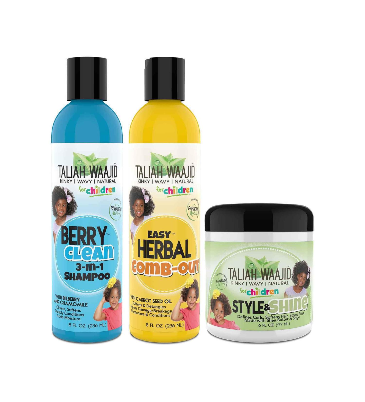 TALIAH WAAJID Kinky Wave Natural All Textures Bundle for Kids