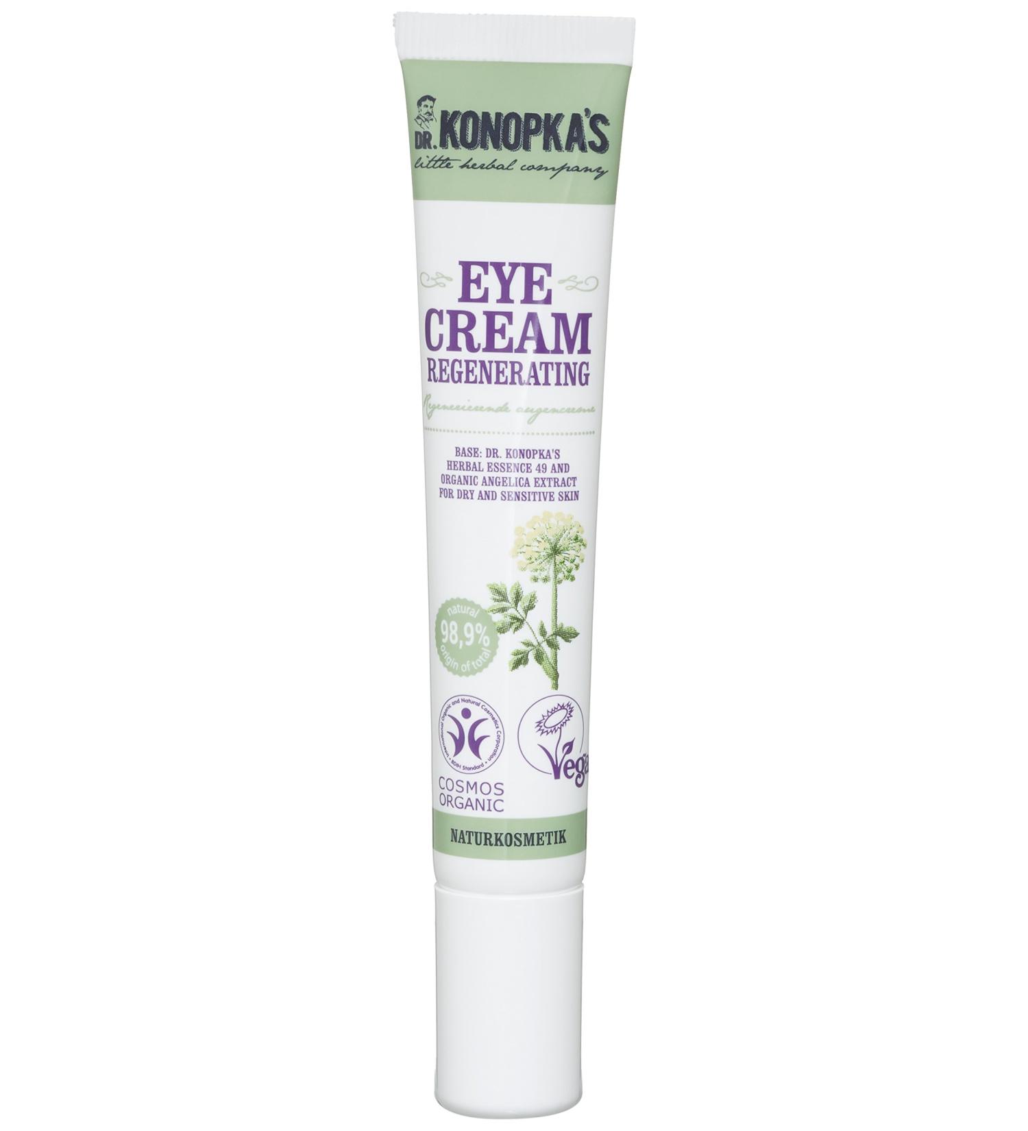Dr. Konopka's Regenerating Eye Cream 20ml - Best Natural Solution for Youthful Eyes - Buy Online on GoSupps.com