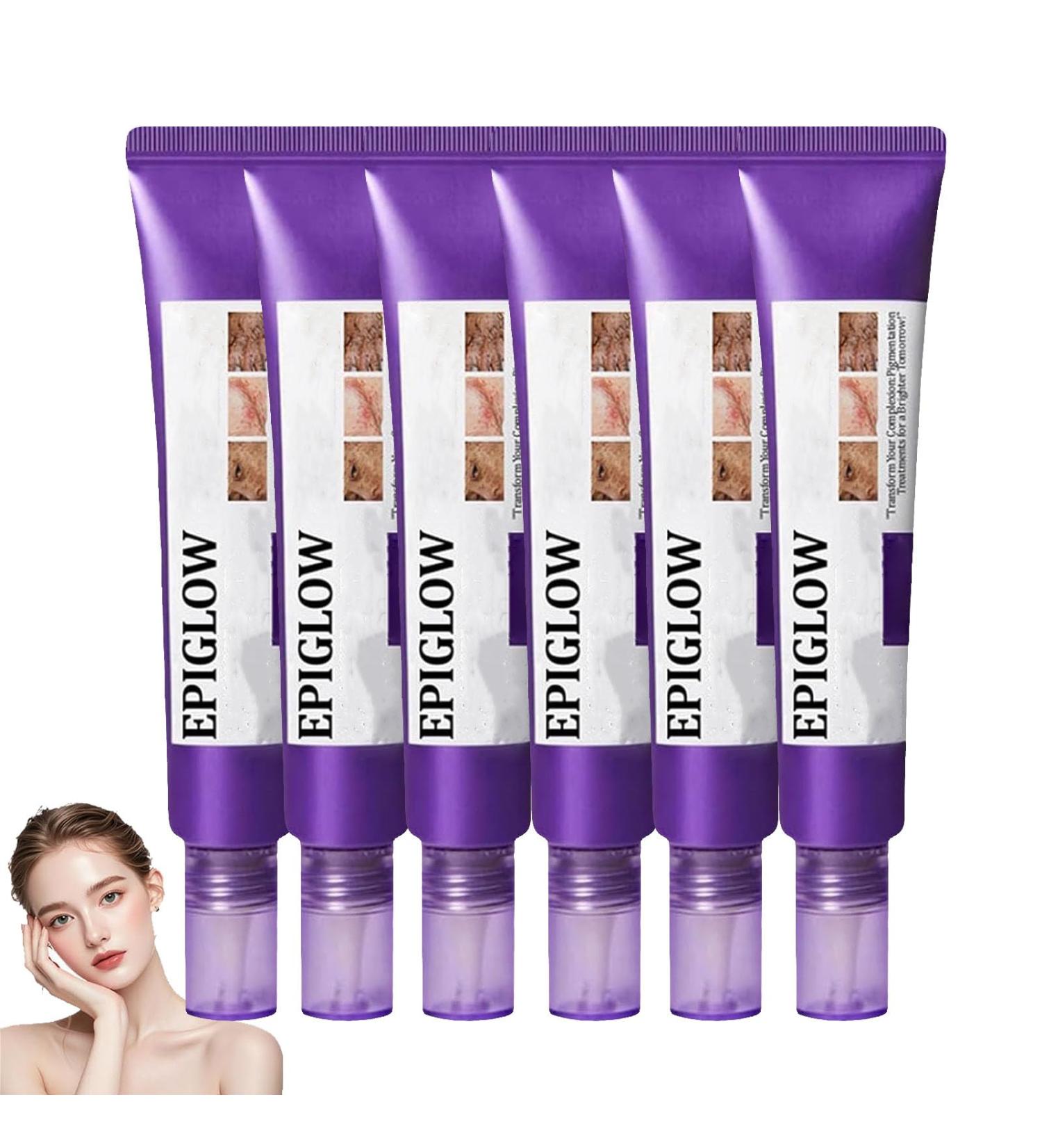 JIAOY EPIGLOW Advanced Pigmentation Cream Tone Correction Moisturizer EPIGLOW Pigmentation Treatment Cream AntiAging Face Removes Dark Spots Skin Buildup 6 Pack 6 Pack - Buy Online on GoSupps.com