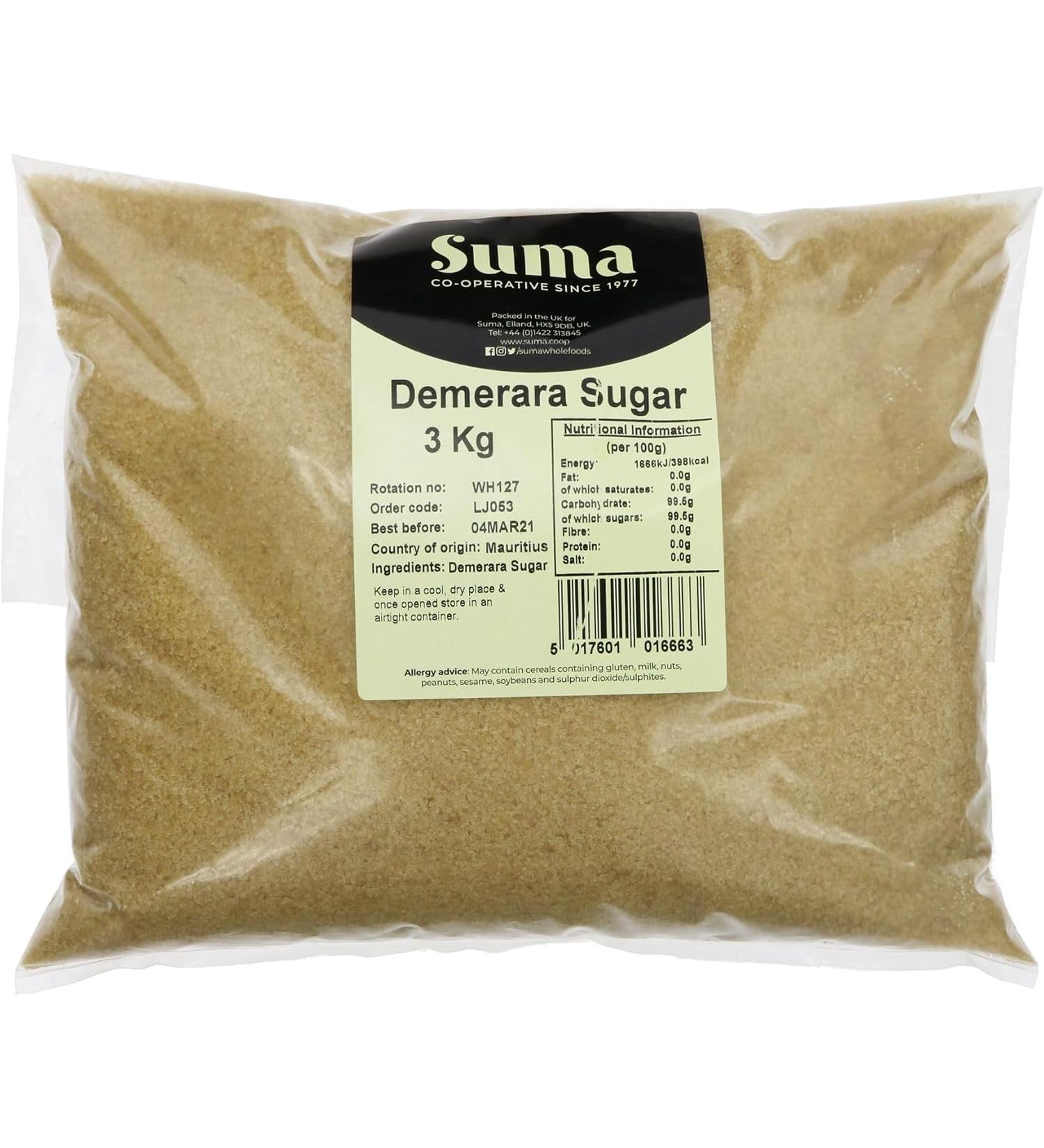 Suma Demerara Sugar 3 kg