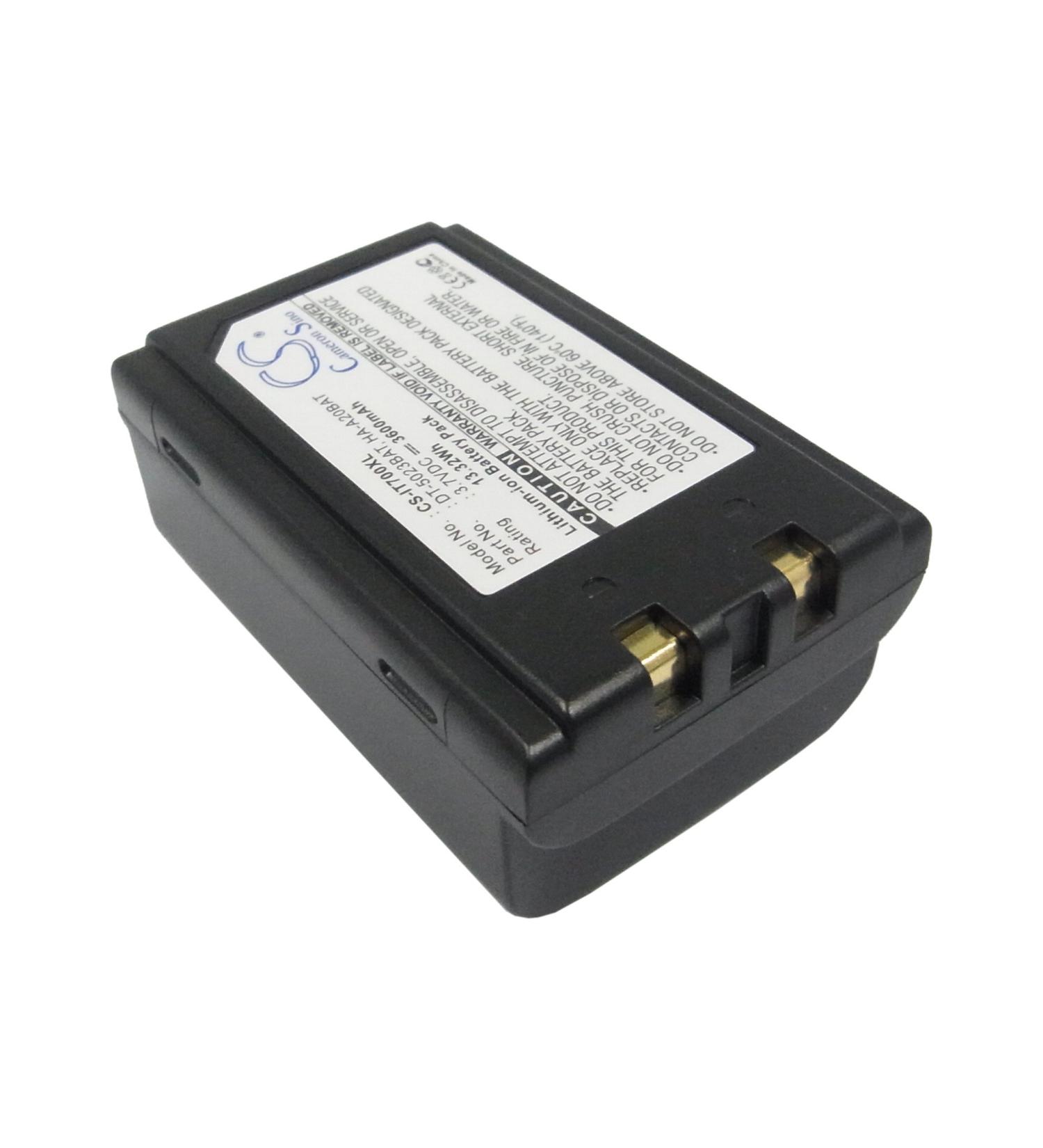 Replacement Battery for Casio Cassiopeia IT-700 M30 | 3600mAh/3.7V | Compatible Parts: 21-58236-01 6140-01-499-7364 CA50601-1000 DT-5023BAT | International Shipping Available - Buy Online on GoSupps.com