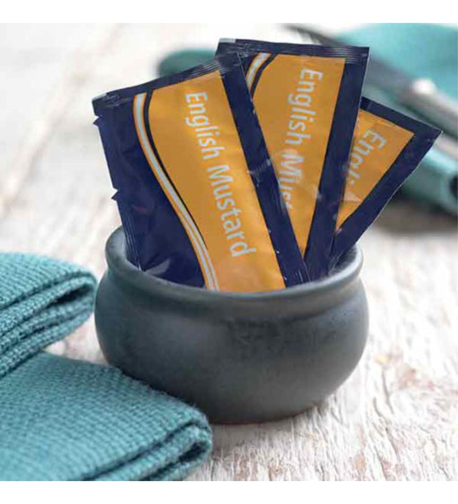 Chefs' Selections English Mustard Sachets (200x5g) English Mustard Sachets