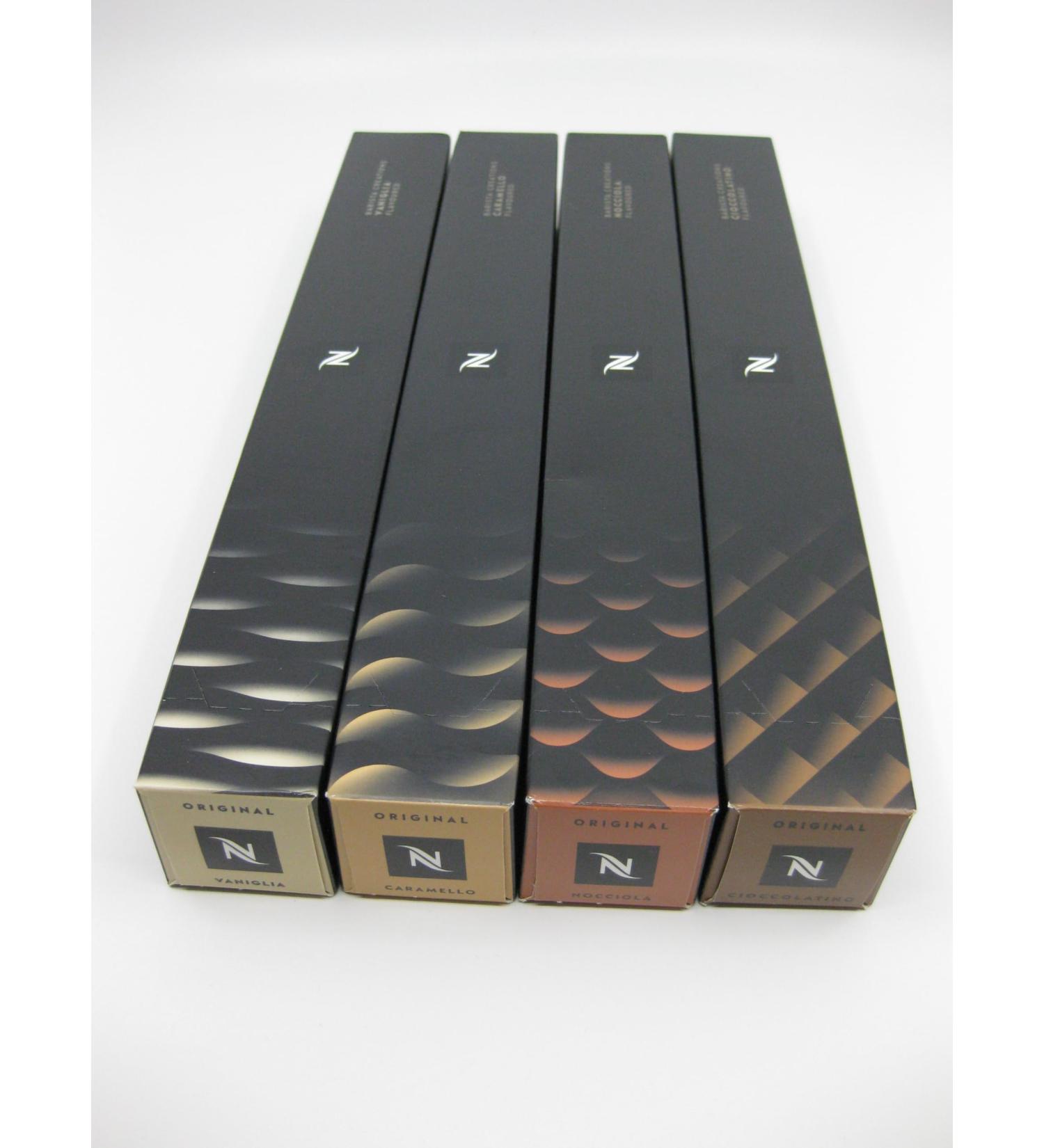 NESPRESSO BARISTA CREATIONS ORIGINAL XXL - 4 bars 40 capsules : Vanilla Chocolate Caramel Hazelnut - Buy Online on GoSupps.com
