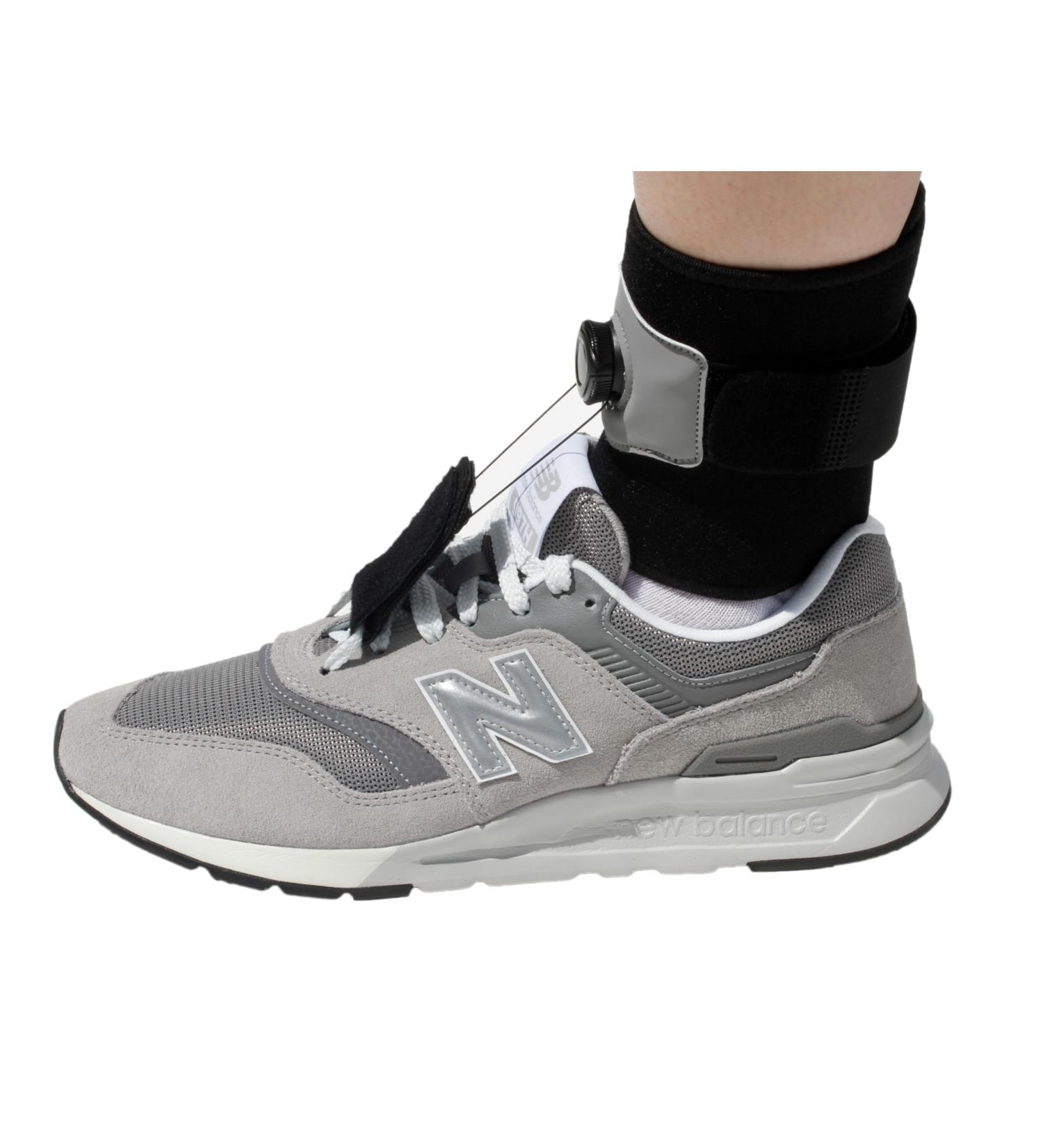 CRANK ANKLE BAND AFO by JAFO - Adjustable Foot Drop Brace for ALS MS Stroke & Diabetic Neuropathy - Comfortable Support for Men & Women - International Shipping Available - Buy Online on GoSupps.com