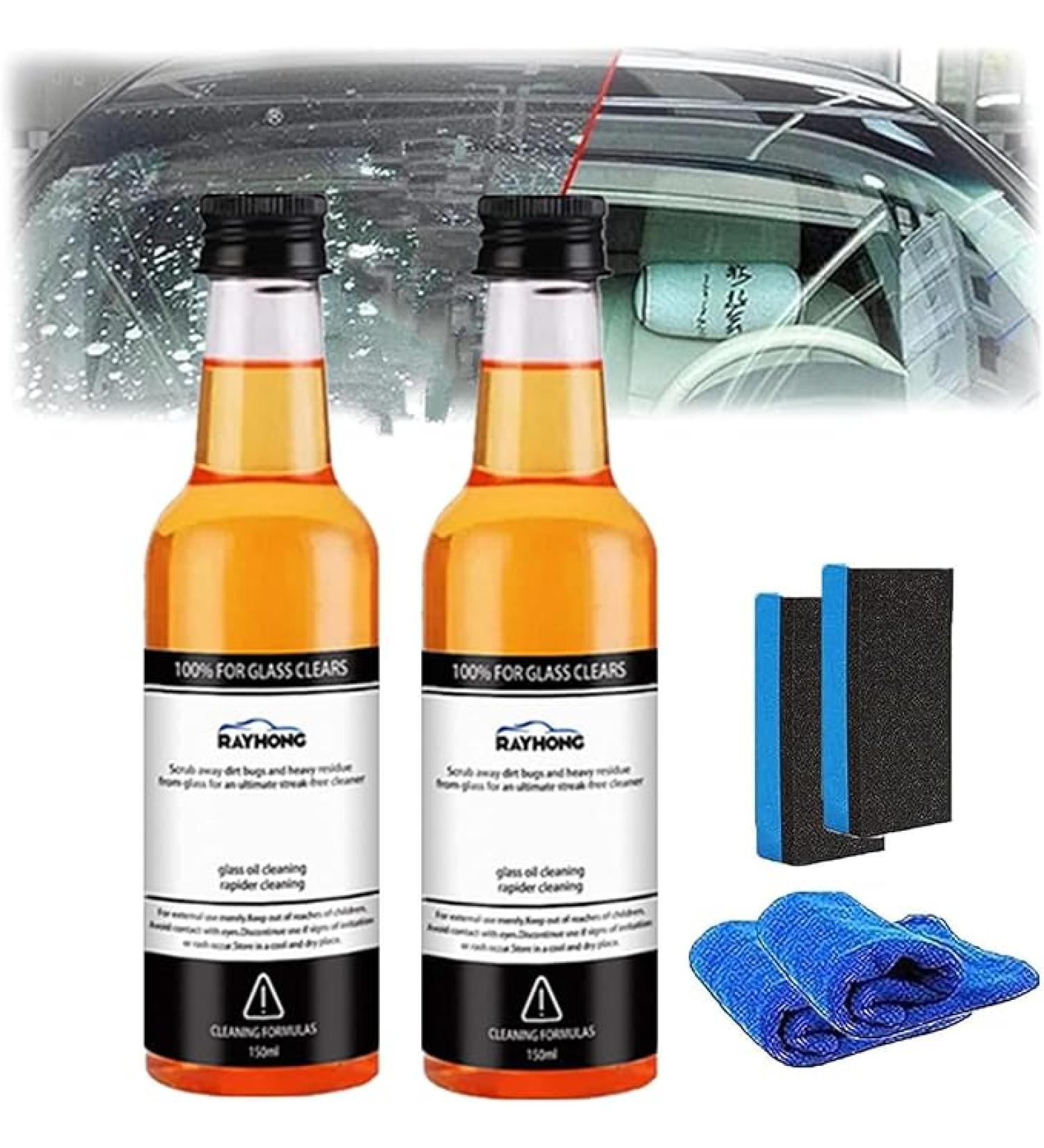 Generic Oil Film Remover for Glass - Pack of 2 - 150ml - Buy Online on GoSupps.com