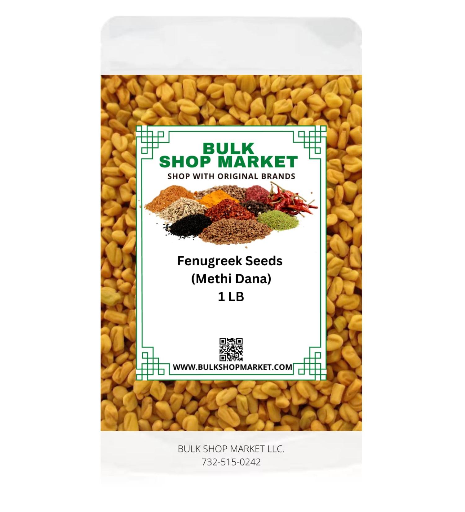 fenugreek seed spice by BulkShopMarket all size from small to bulk 3.5 oz,7 oz,1 lb,3 lb,6 lb,9 lb,30 lb,54 lb (1 Pack of 1 LB)