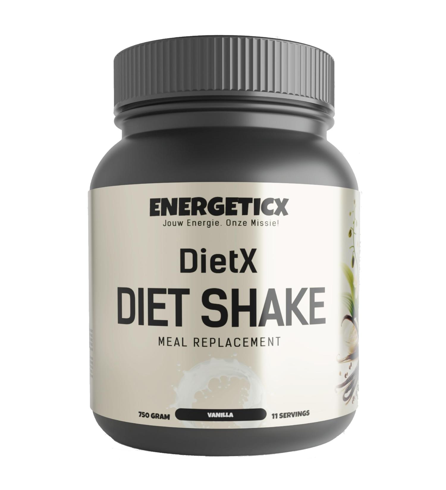 Energeticx Complete Meal Shake Complete Meal Replacement with Protein Fiber and Essential Vitamins 1000gr Vanilla - Buy Online on GoSupps.com