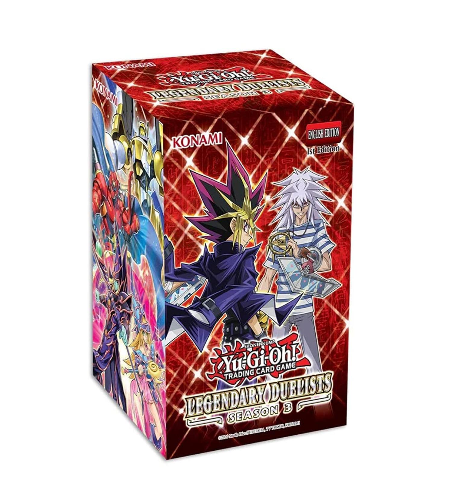 Yu-Gi-Oh! Trading Cards: Legendary Duelist Season 3 Booster Box, Multicolor