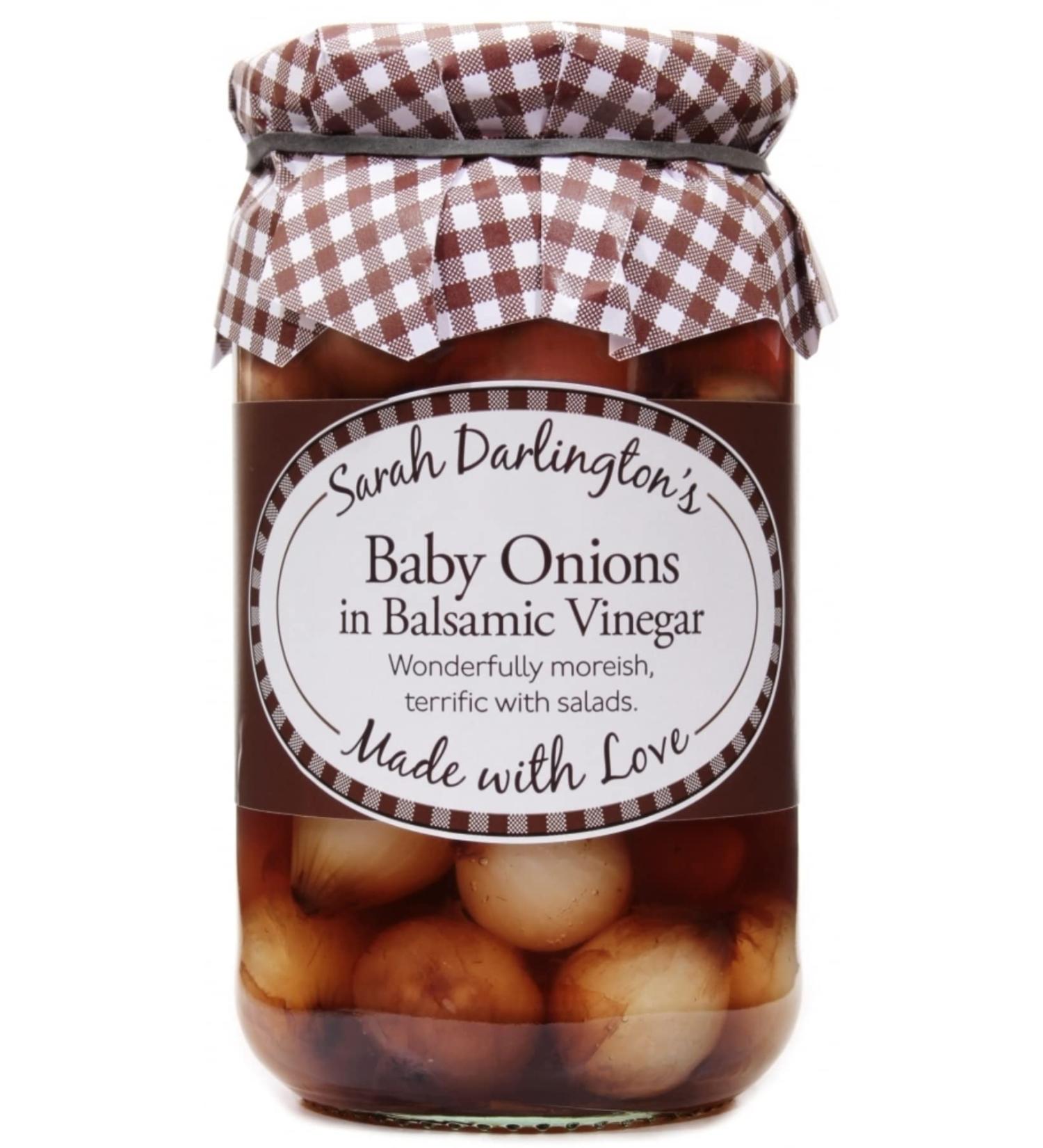 Mrs Darlington's Baby Onions in Balsamic Vinegar 450g Pack of 6