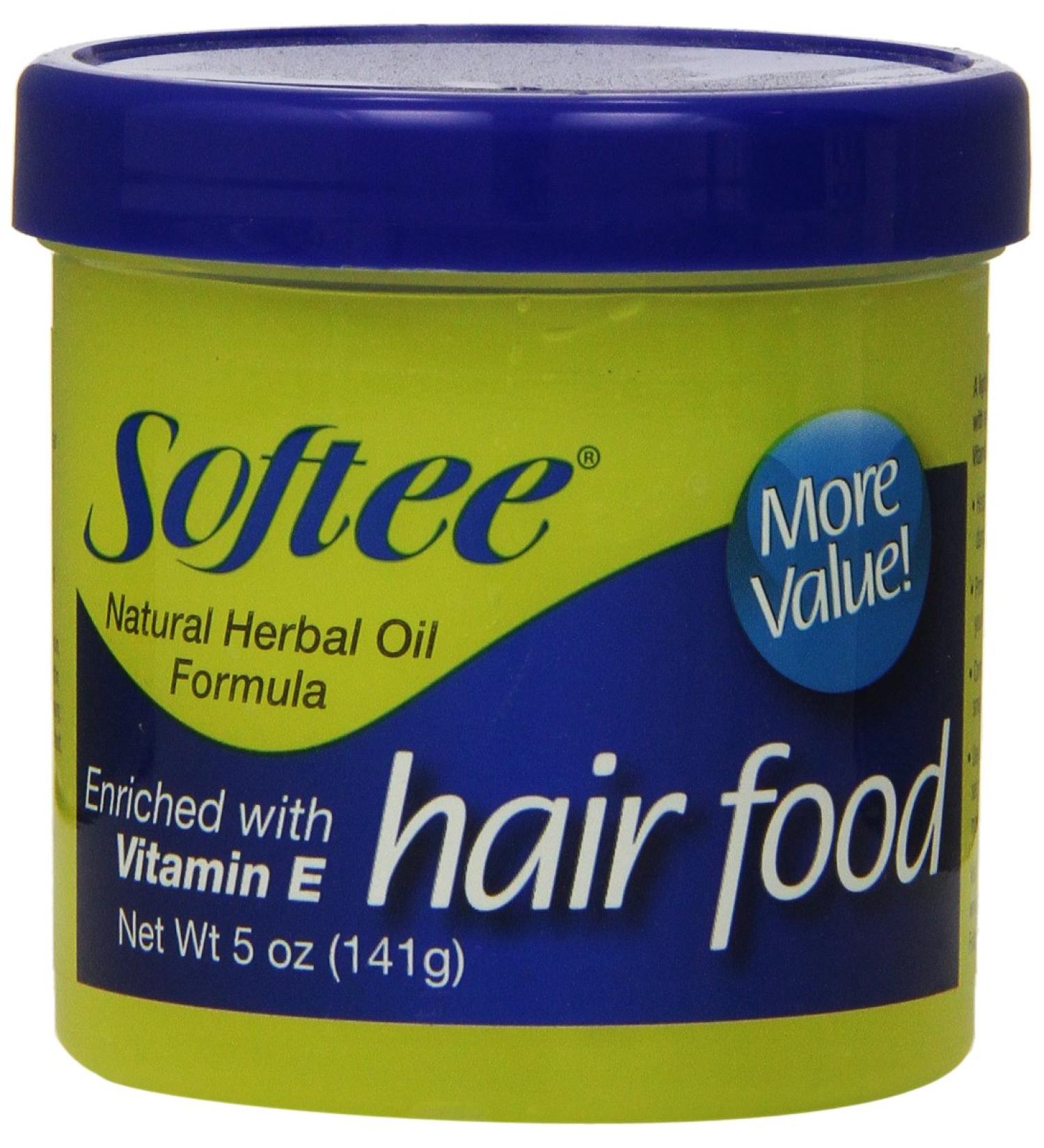 Softee Hair Food with Vitamin E 5 oz - Nourishing Hair Treatment - Buy Online on GoSupps.com