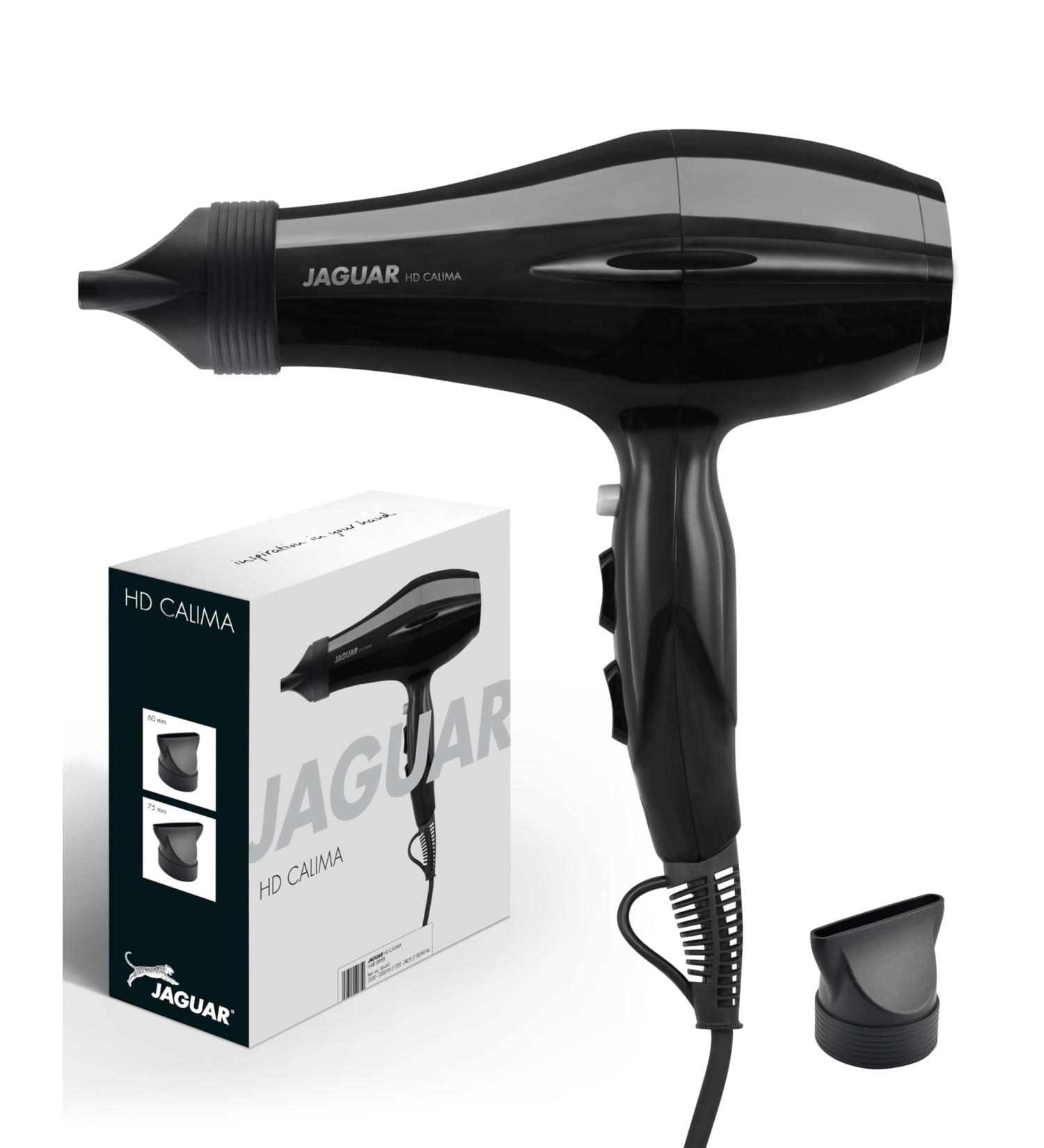 JAGUAR Hair Dryer HD CALIMA Black Powerful professional hairdryer with direct cold button and individual heat & fan settings for unique styles from the professional for you - Buy Online on GoSupps.com