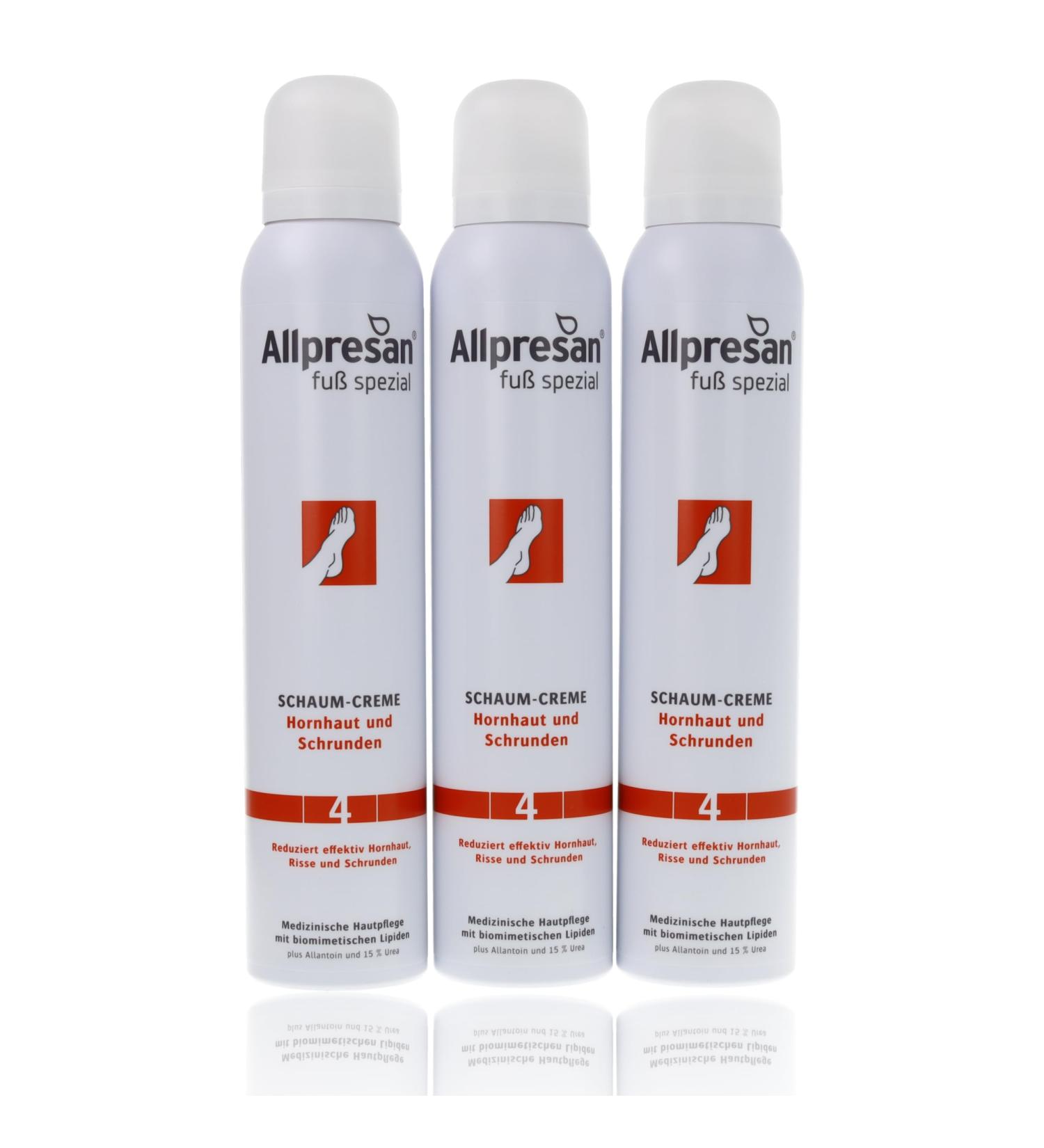  Allpresan Allpresan Foot Special No. 4 Callus and Cracks Cream - Effectively Reduces Calluses Cracks and Cracks 200ml (3) - Buy Online on GoSupps.com