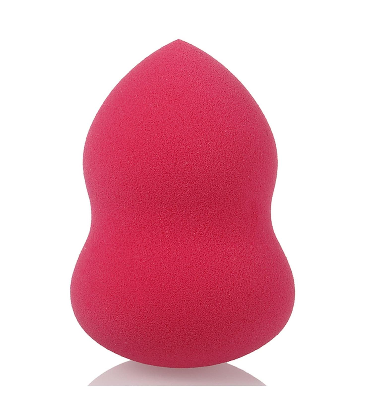Makeup Sponge 1Pc Cosmetic Puff Powder Puff Smooth Women's Makeup Foundation Sponge Beauty To Make Up Tools & Accessories Water-drop Shape Makeup Sponge Holder(Gourd Rose) - Buy Online on GoSupps.com
